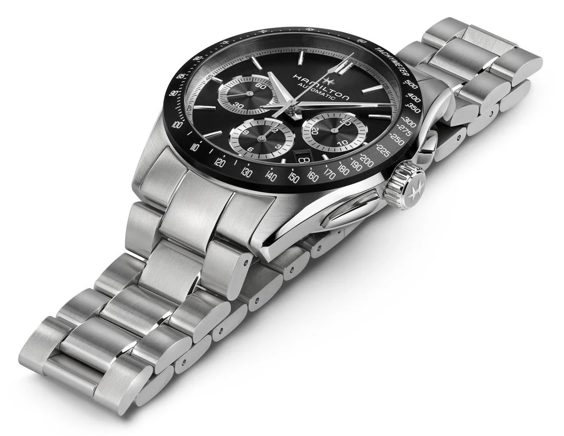 HAMILTON Jazzmaster Performer Chronograph Auto 42mm Silver Stainless Steel Bracelet H36606130 - 2