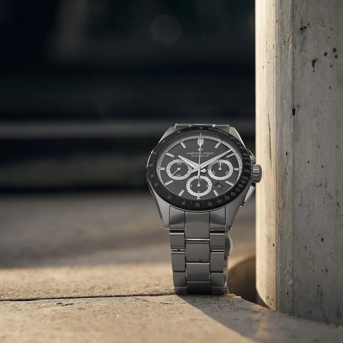 HAMILTON Jazzmaster Performer Chronograph Auto 42mm Silver Stainless Steel Bracelet H36606130 - 4