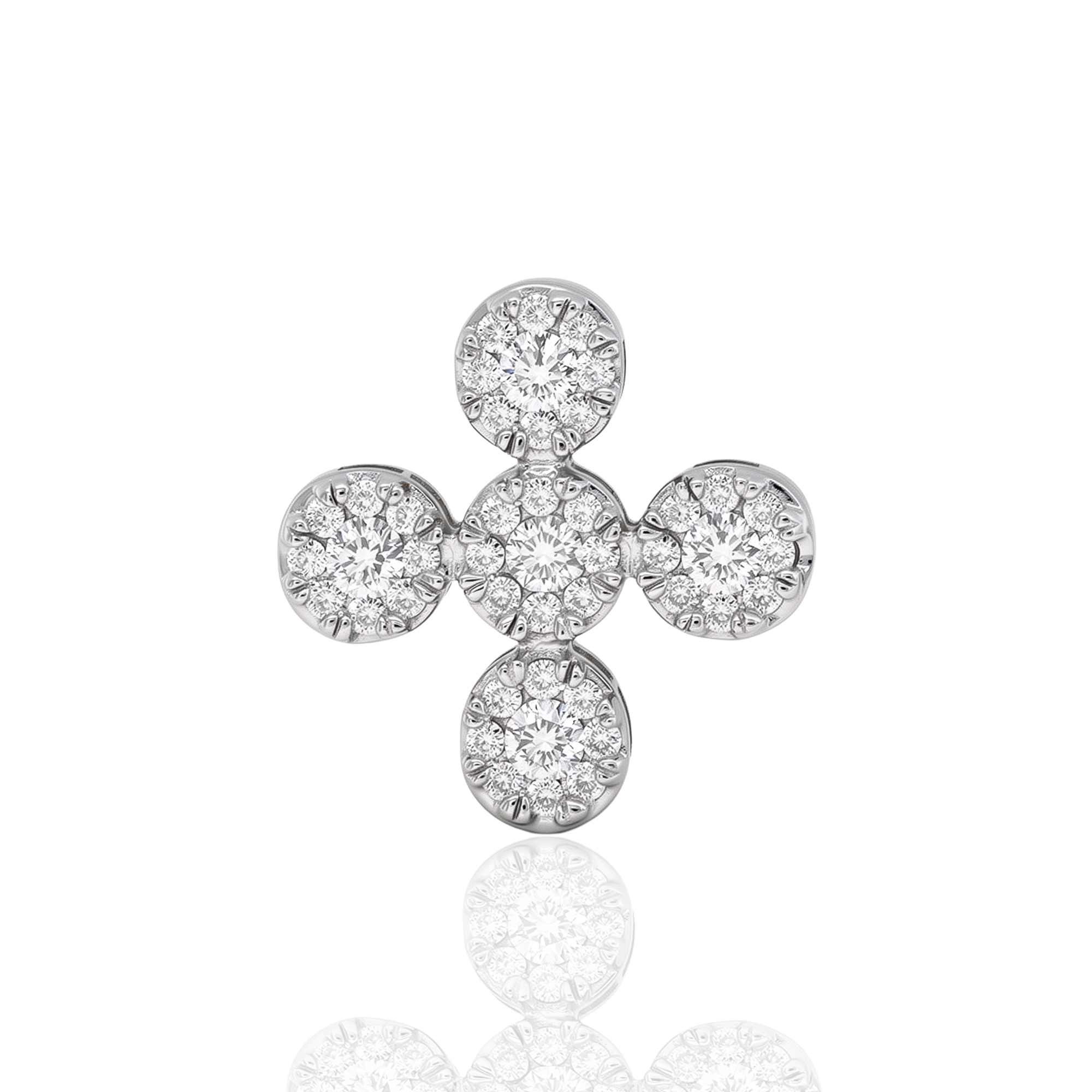 CROSS Women's MetronGold White Gold K18 with Brilliant Diamonds BAI74292-022-G3 - 