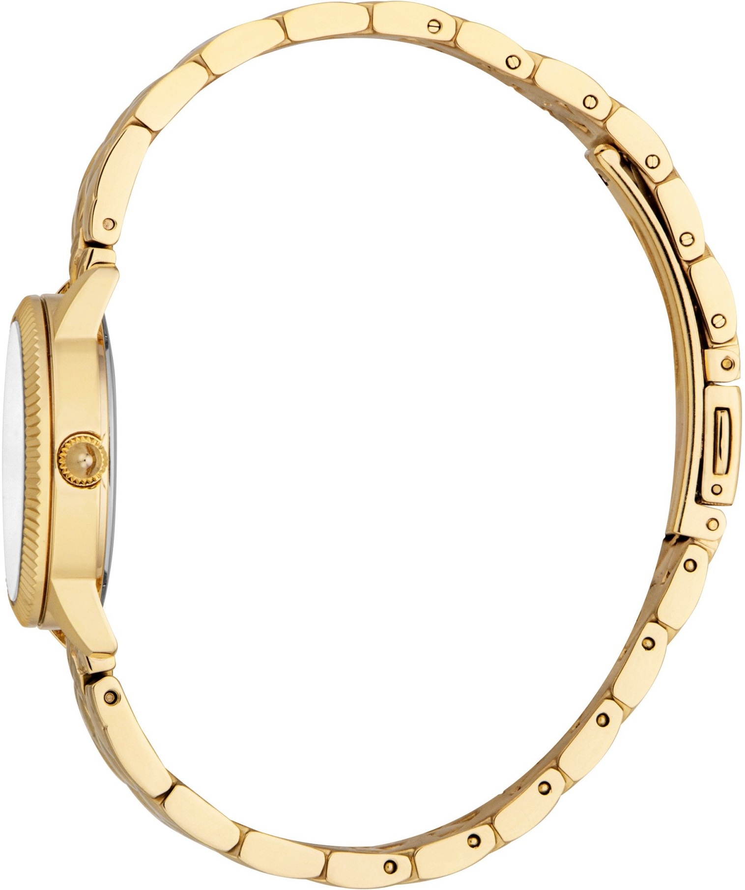 JUST CAVALLI Glam White Dial 28mm Gold Stainless Steel Bracelet JC1L258M0235 - 3