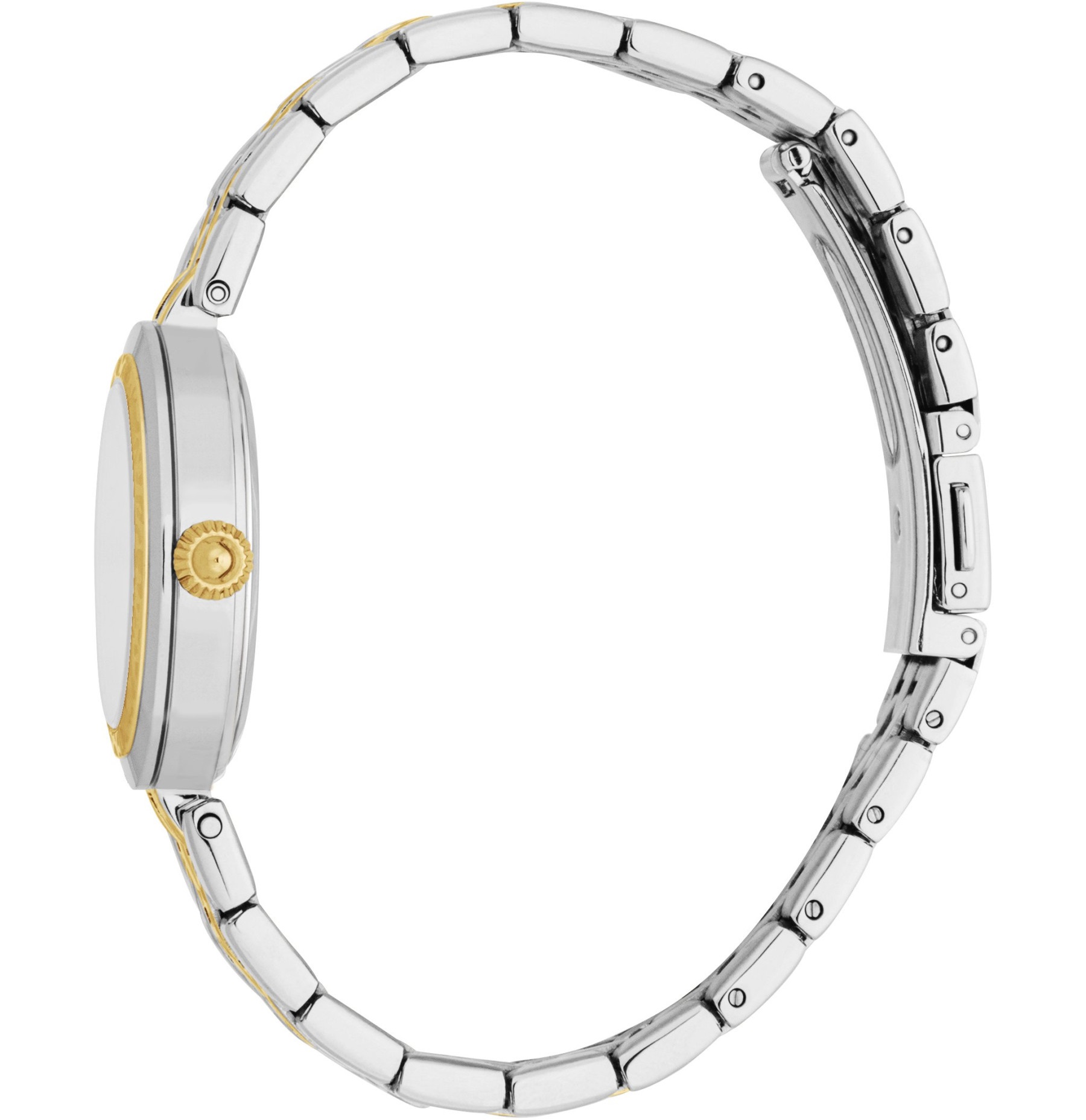 JUST CAVALLI Animalier Silver Dial 30mm Two Tone Gold Stainless Steel Bracelet JC1L314M0085 - 2