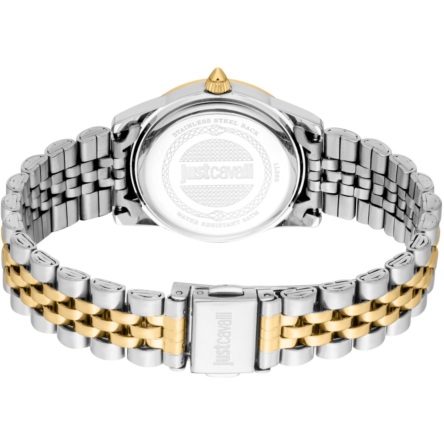 JUST CAVALLI Animalier Sublime Gift Set Silver Dial 30mm Two-Tone Gold Stainless Steel Bracelet JC1L360M0075 - 4