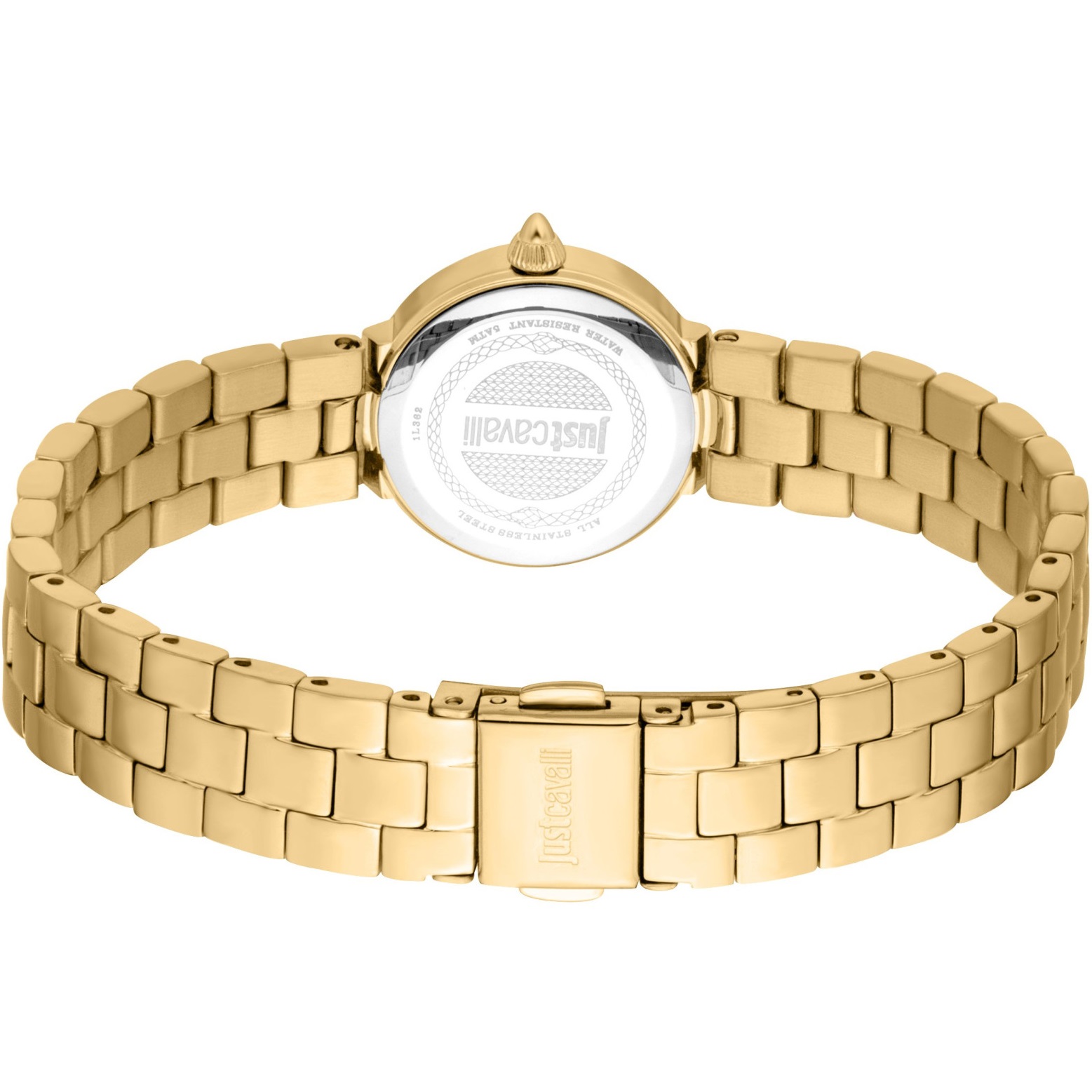 JUST CAVALLI Mini Serenata Green Dial 23mm Gold Stainless Steel Bracelet JC1L362M0065 - 3