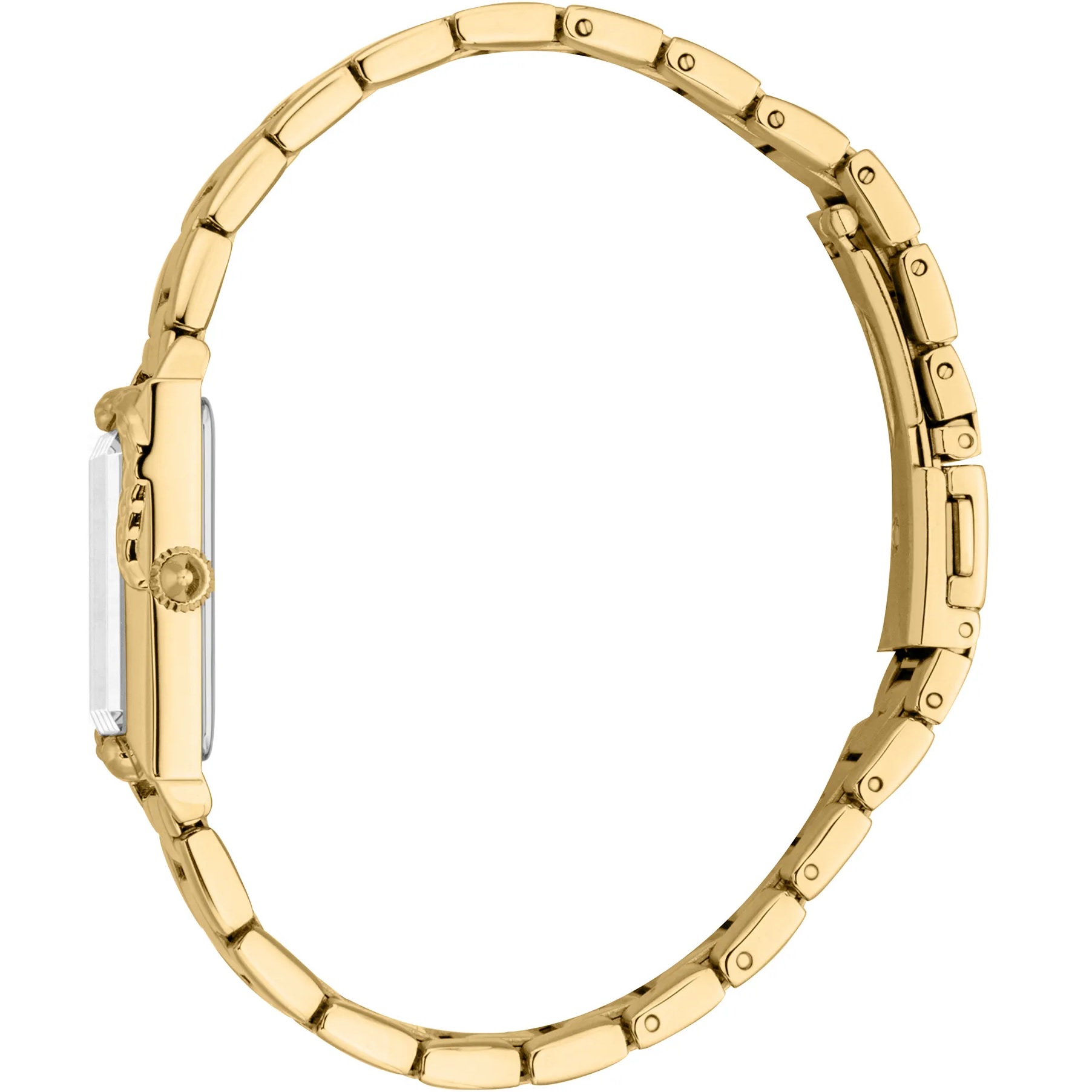 JUST CAVALLI Snake White Dial 20x27mm Gold Stainless Steel Bracelet JC1L364M0065 - 