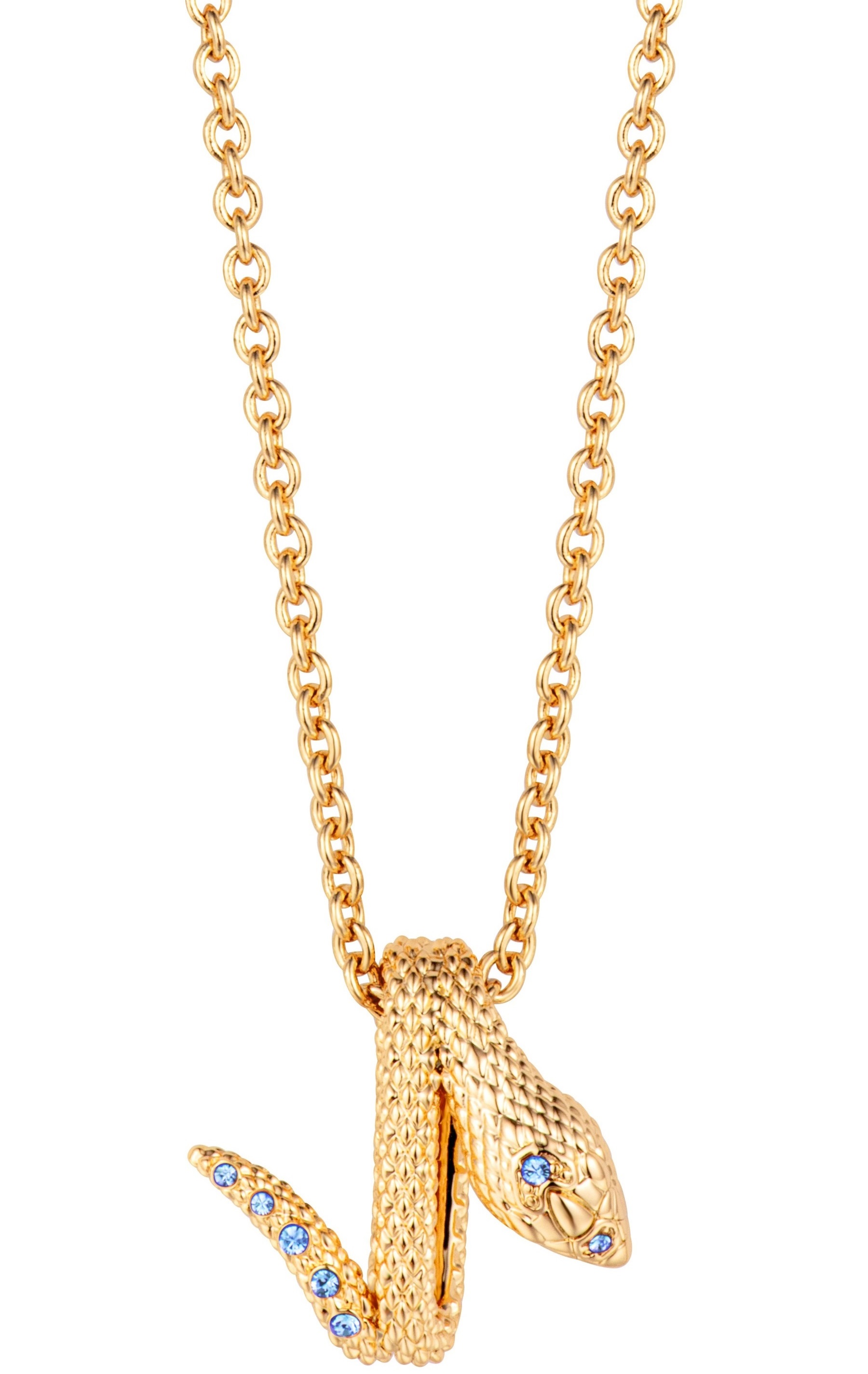 JUST CAVALLI Animalier Necklace Gold Stainless Steel with Cubic Zirconia JCNL02113200 - 