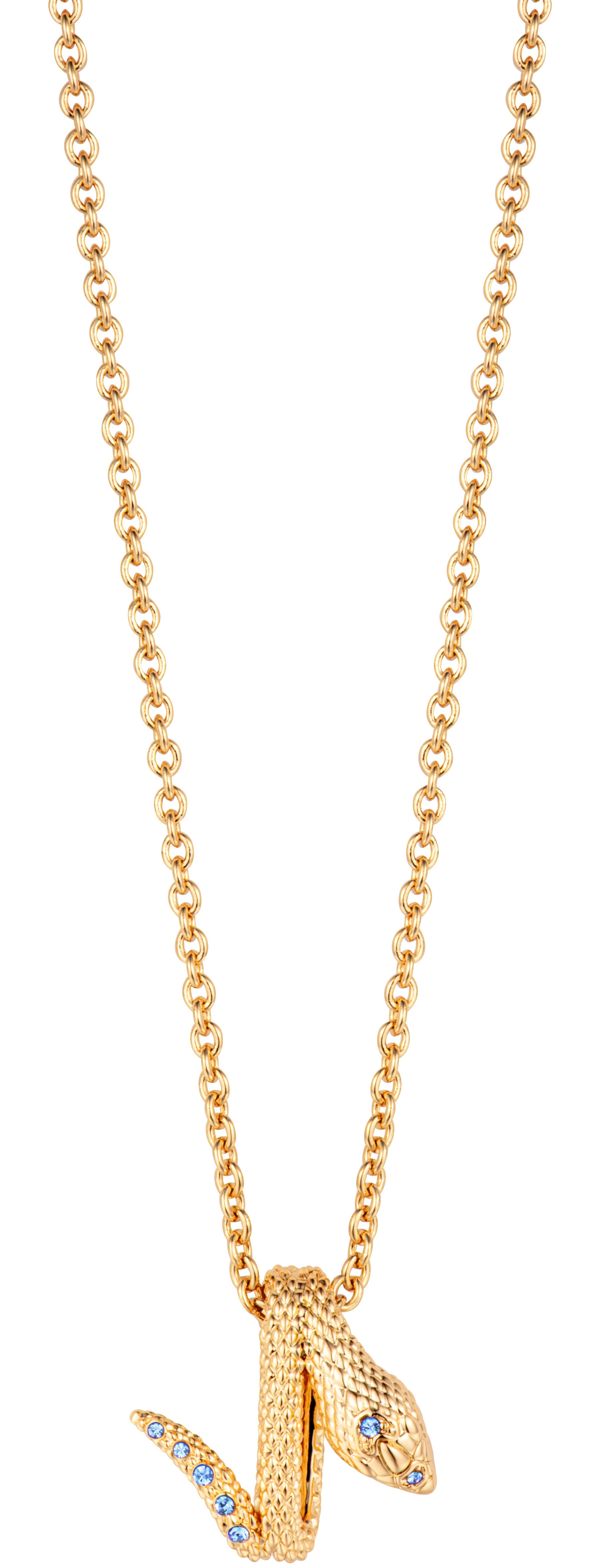 JUST CAVALLI Animalier Necklace Gold Stainless Steel with Cubic Zirconia JCNL02113200 - 