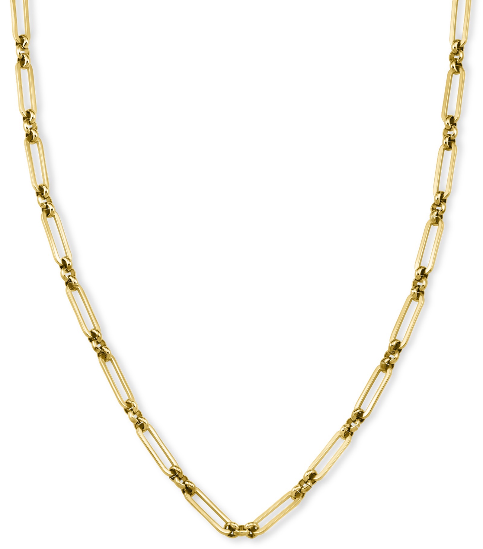 ROSEFIELD Chunky Necklace Gold Stainless Steel JNCMG-J611 - 