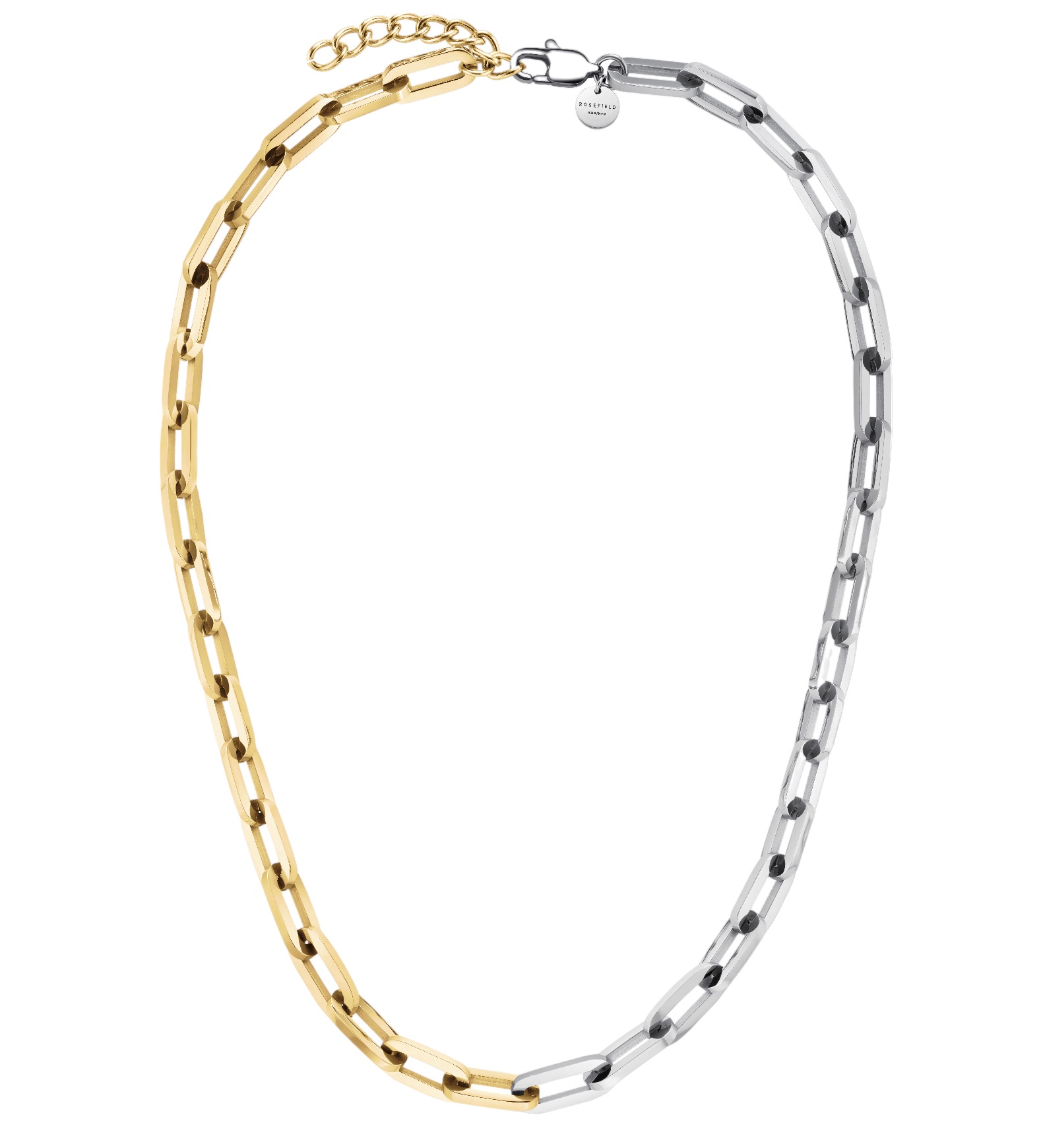 ROSEFIELD Duotone Chain Necklace Stainless Steel JNDCG-J707 - 2