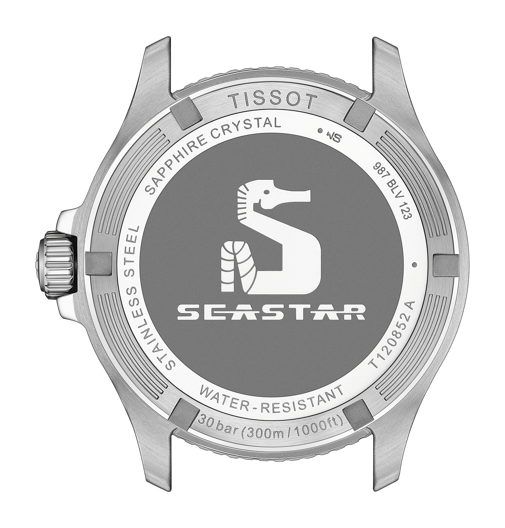 TISSOT Seastar 1000 Quartz GMT Black Dial 40mm Silver Stainless Steel Bracelet T120.852.11.051.00 - 3