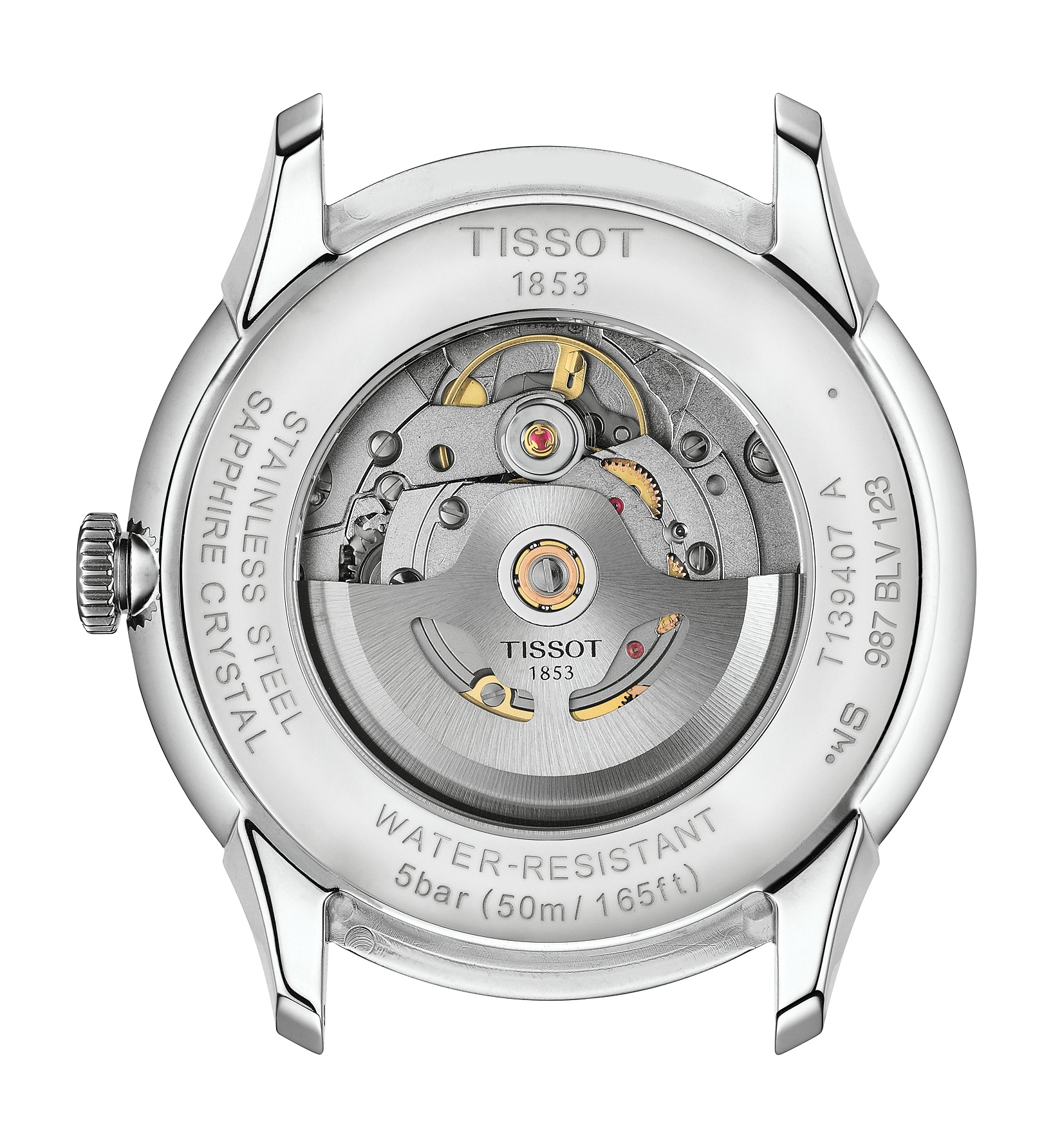 TISSOT Chemin Des Tourelles Powermatic 80 Blue Dial 42mm Silver Stainless Steel Bracelet T139.407.11.048.00 - 3