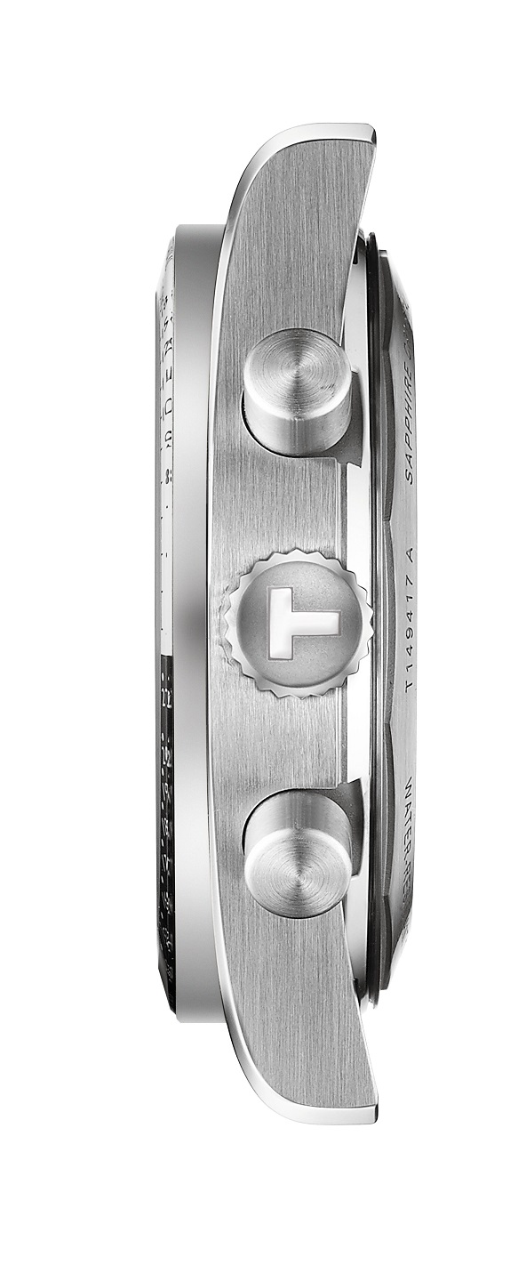 TISSOT PR516 Chronograph Quartz Black Dial 40mm Silver Stainless Steel Bracelet T149.417.11.051.00 - 5