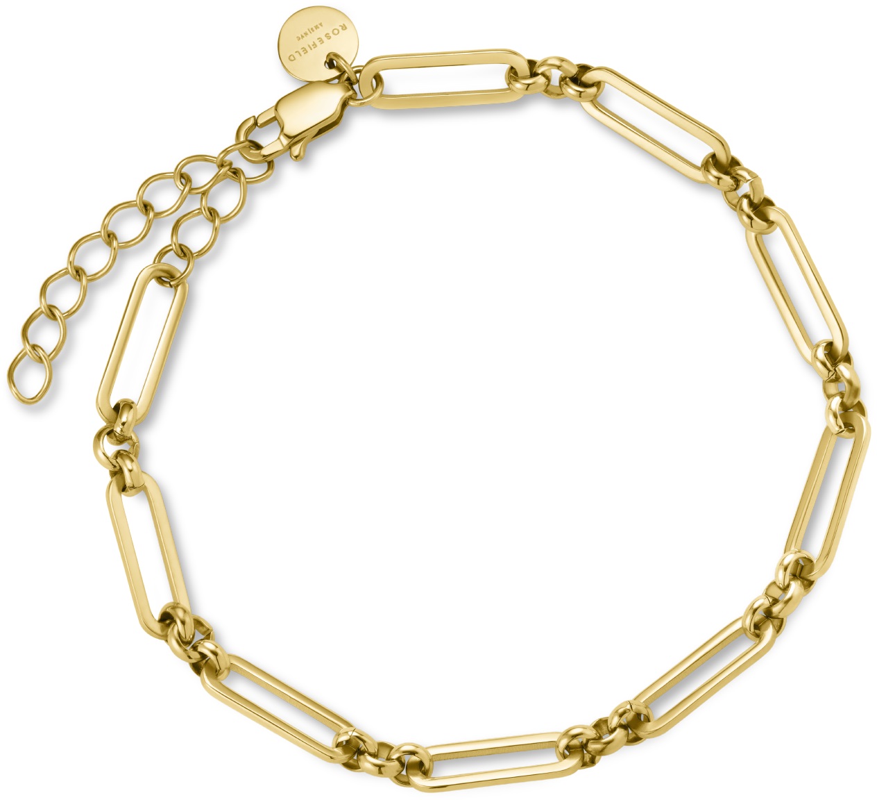 ROSEFIELD Chunky Bracelet Gold Stainless Steel JTBCG-J440 - 