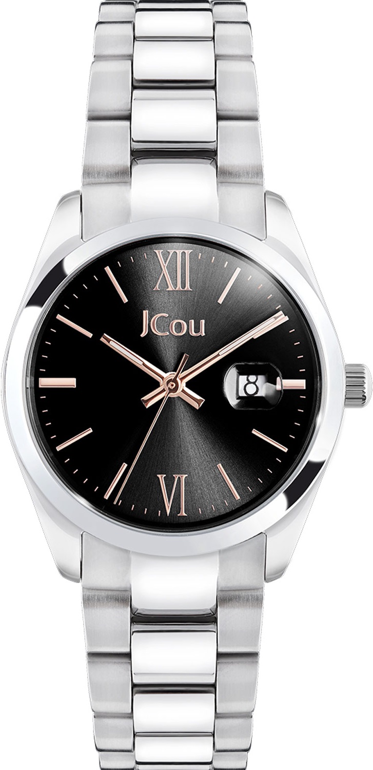 JCOU Elegant Petit 30mm Silver Stainless Steel Bracelet JU18043-5 - 