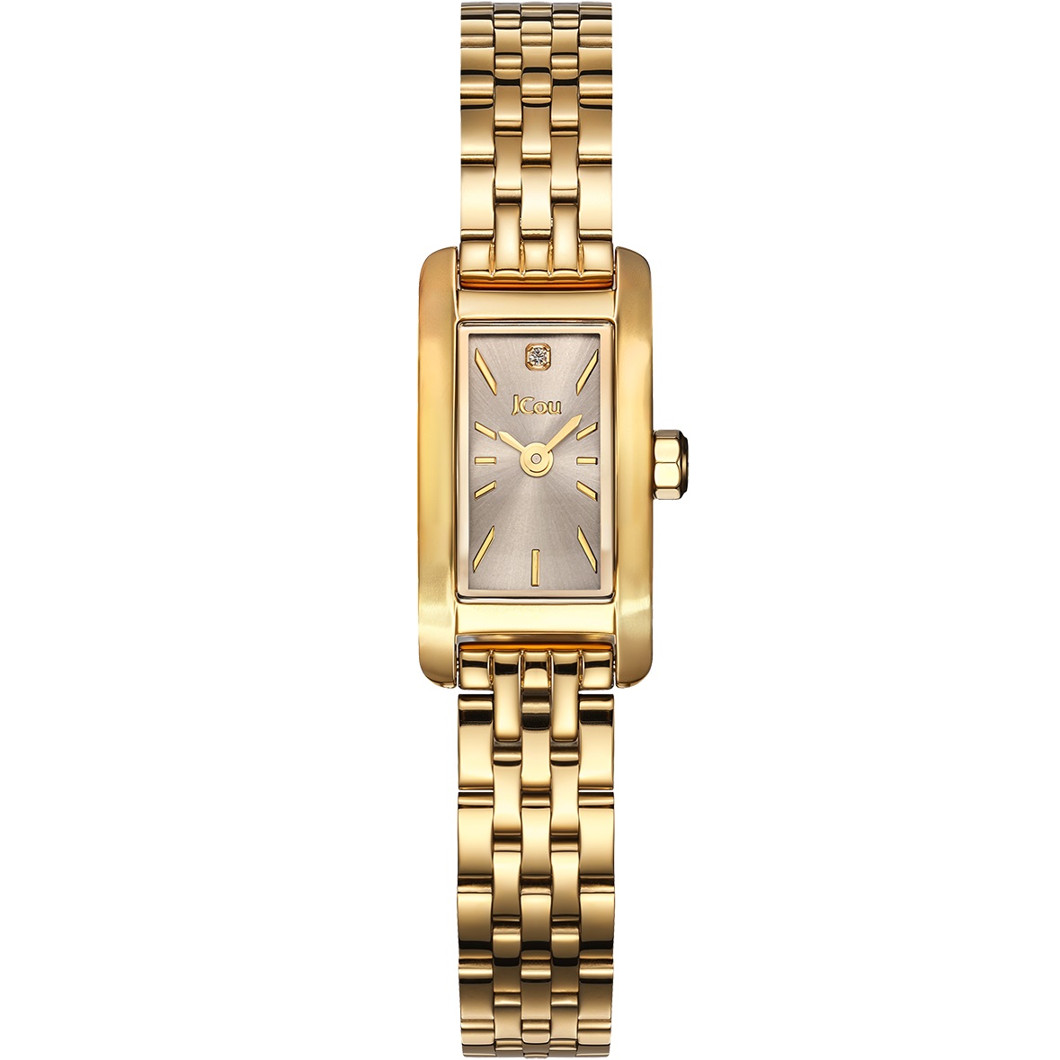 JCOU Ariadne 10th Anniversary Limited Edition Grey Dial 15.2mm Gold Stainless Steel Bracelet JU19086-2 - 3