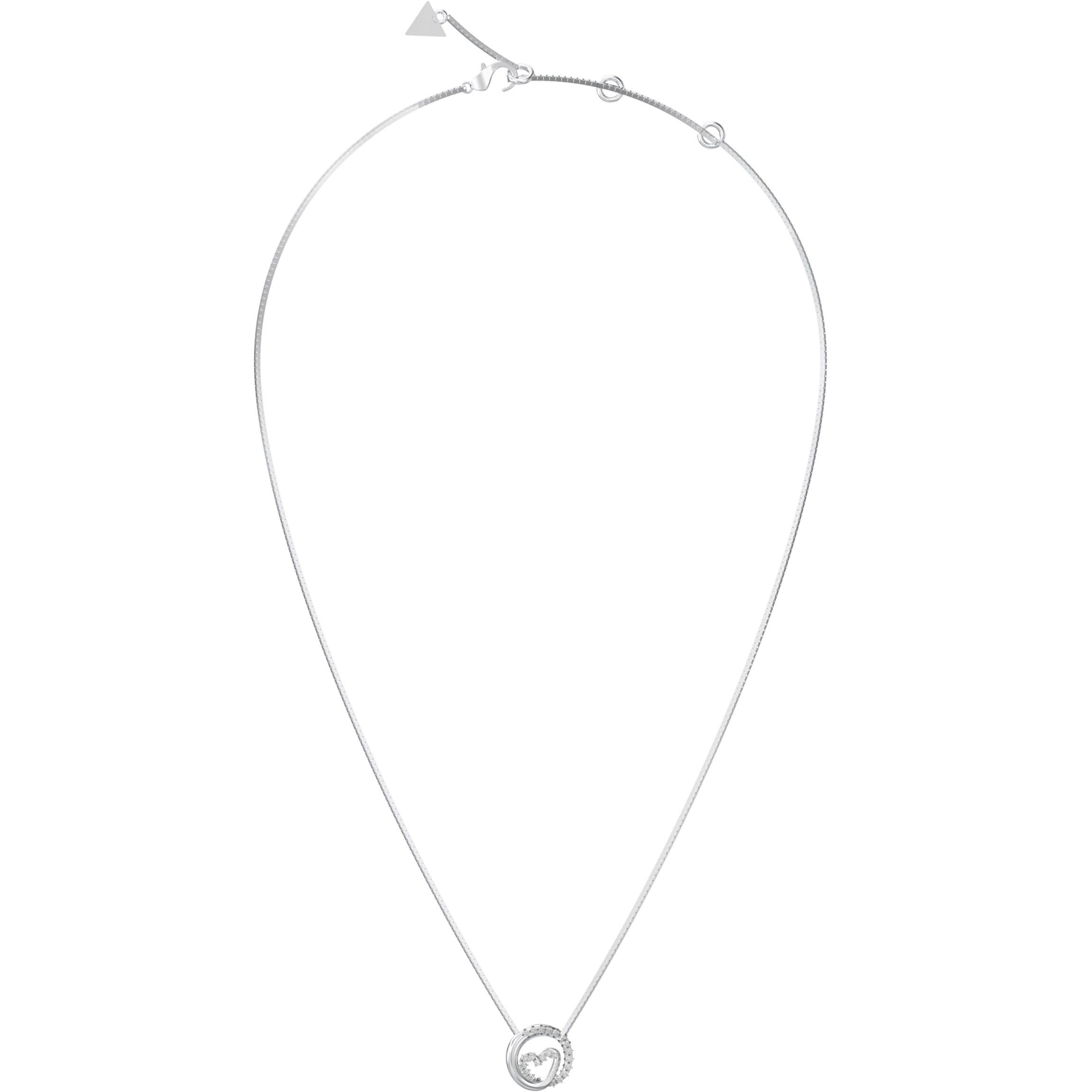 ΚΟΛΙΕ Iconique GUESS Jewellery από Ανοξείδωτο Ατσάλι με Πέτρες Ζιργκόν JUBN05526JWRHT/U - 