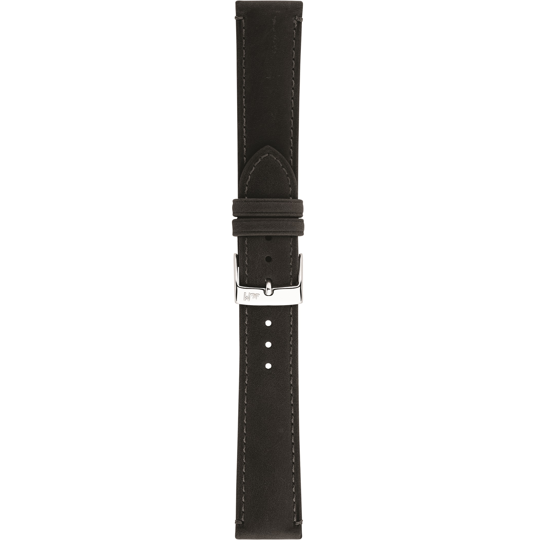 MORELLATO Kahlo Hand Made Watch Strap 18-16mm Waxy Black Extra Soft Leather A01X6022E23019CR18 - 3