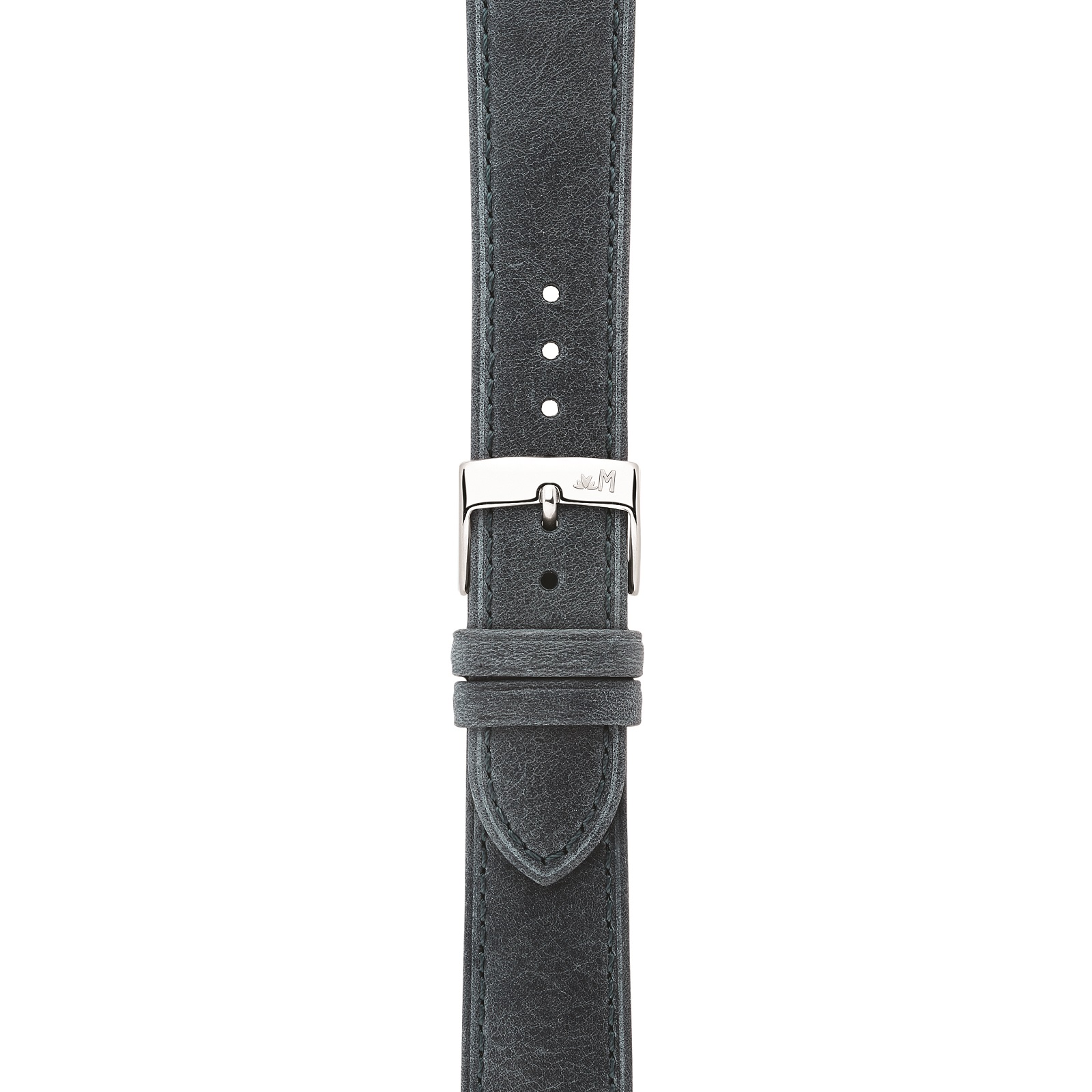 MORELLATO Kahlo Hand Made Watch Strap 18-16mm Waxy Blue Extra Soft Leather A01X6022E23064CR18 - 2