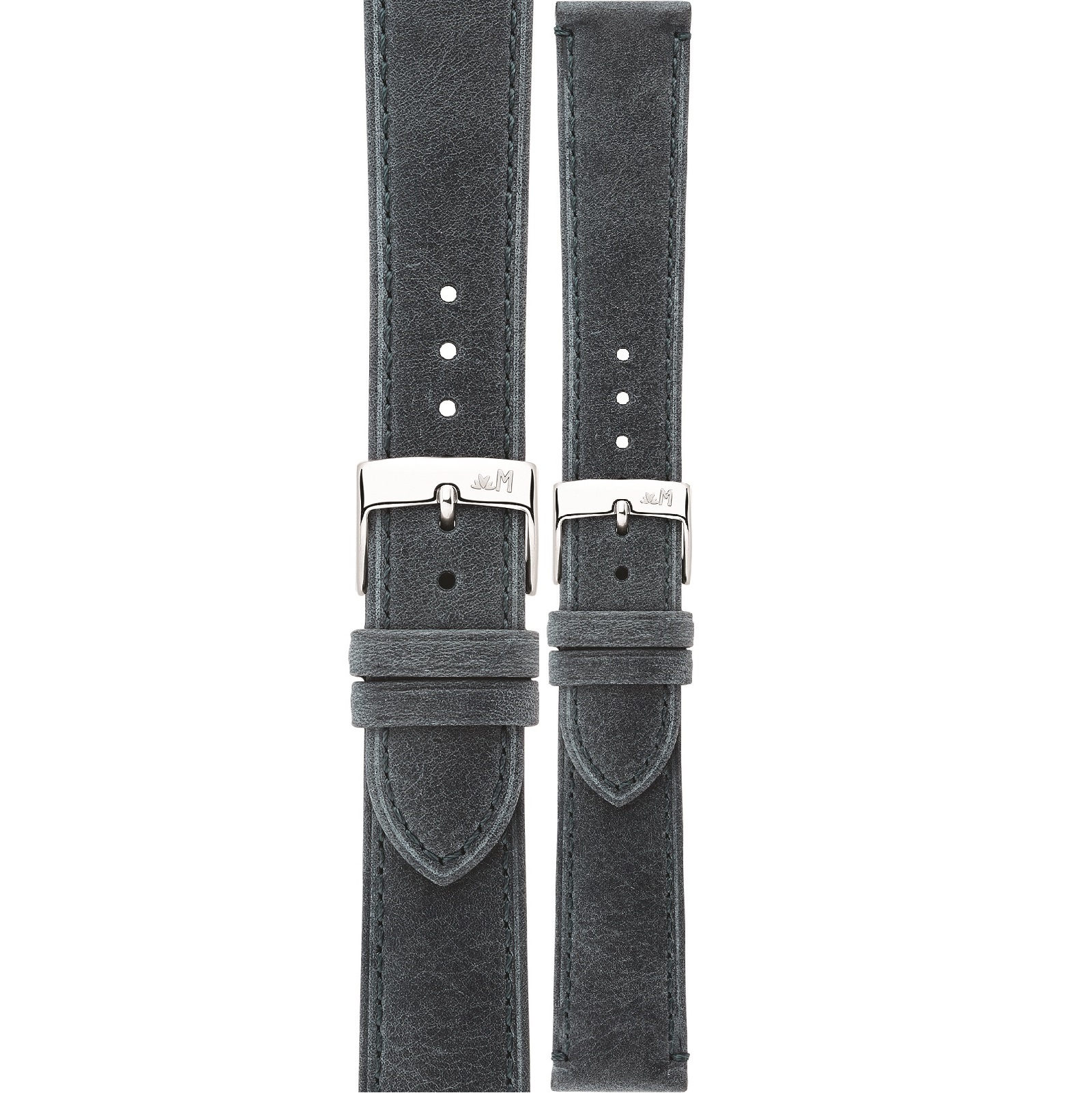 MORELLATO Kahlo Hand Made Watch Strap 18-16mm Waxy Blue Extra Soft Leather A01X6022E23064CR18 - 1