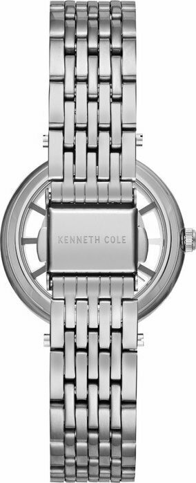 KENNETH COLE New York Three Hands 34mm Silver Stainless Steel Bracelet KC51130001 - 