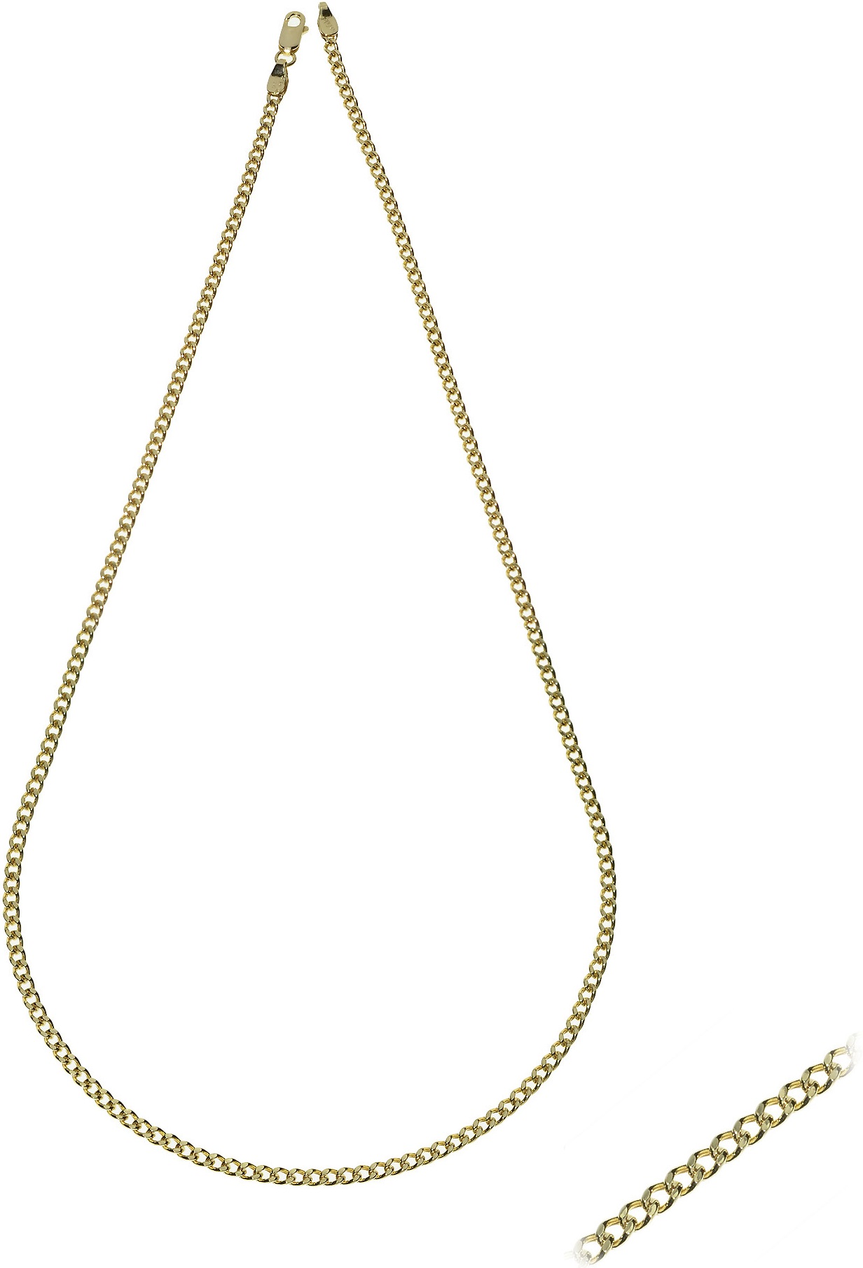 ΑΛΥΣΙΔΑ Gourmet Hollow #3 Κ14 55cm Κίτρινο Χρυσό KG80-55 - 1