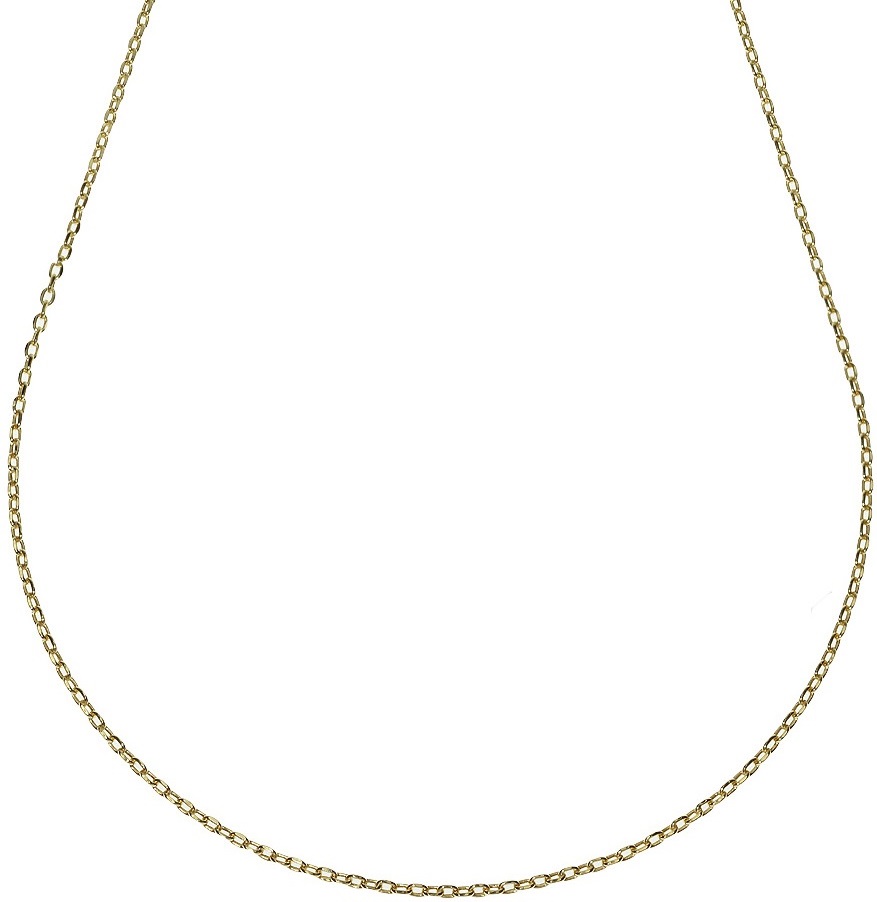 ΑΛΥΣΙΔΑ Greca Hollow #1 Κ14 50cm Κίτρινο Χρυσό KGR50-50 - 1