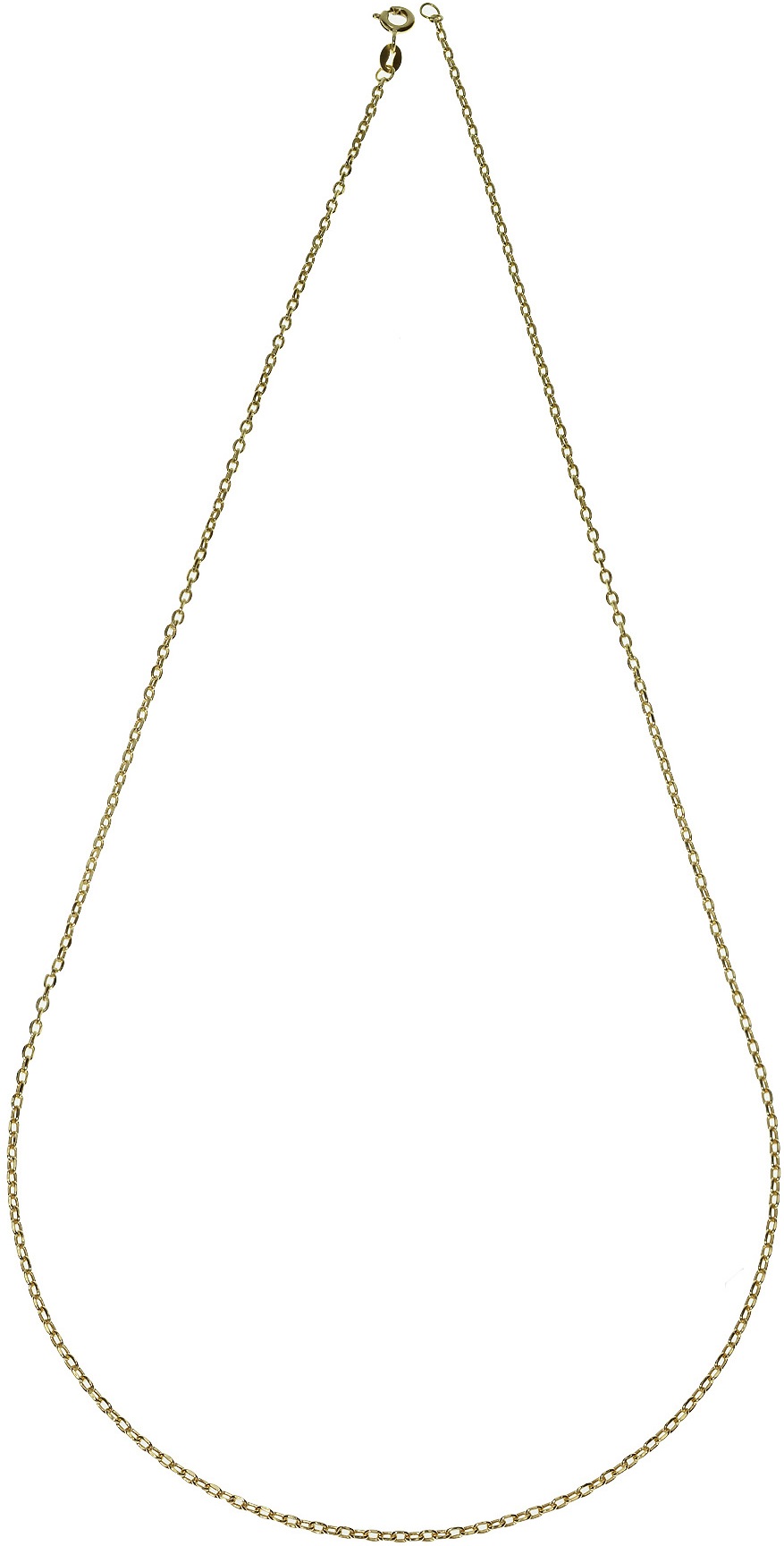 ΑΛΥΣΙΔΑ Greca Hollow #1 Κ14 50cm Κίτρινο Χρυσό KGR50-50 - 2