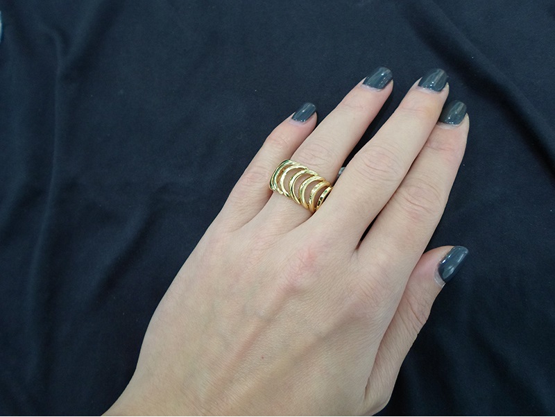 CALVIN KLEIN Ring Body Gold Stainless Steel KJ2WJR100108 - 2