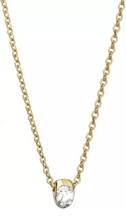 CALVIN KLEIN Necklace Brilliant Crystals Gold Stainless Steel KJ8YJN140200 - 1