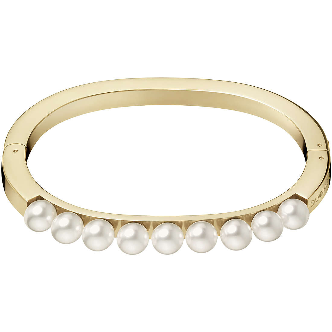 CALVIN KLEIN Bracelet Circling Pearls Gold Stainless Steel KJAKJD14010S - 1
