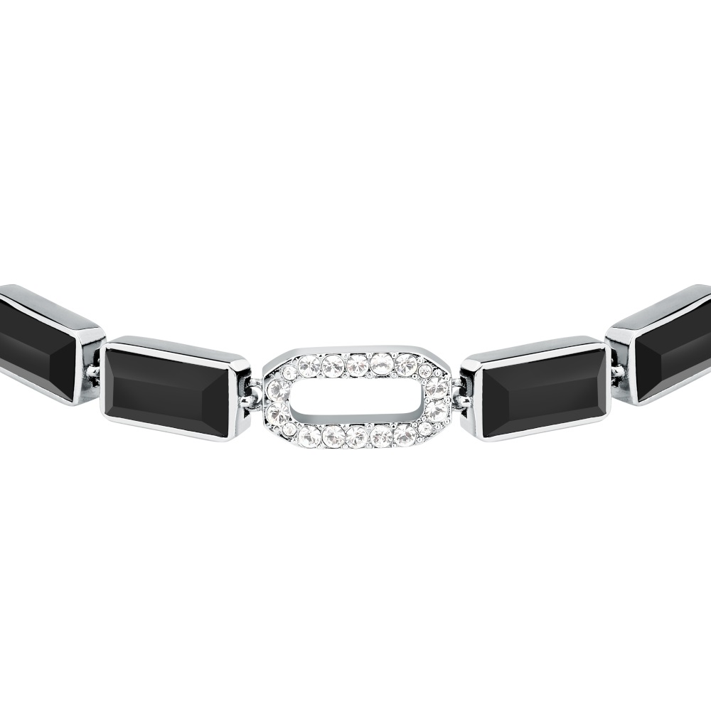 ΒΡΑΧΙΟΛΙ Crystals KARL LAGERFELD από Ανοξείδωτο Ατσάλι με Πέτρες Ζιργκόν KLAYC17 - 