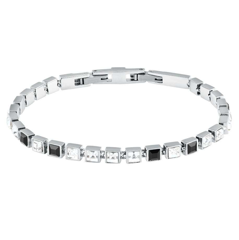 ΒΡΑΧΙΟΛΙ Crystals KARL LAGERFELD από Ανοξείδωτο Ατσάλι με Πέτρες Ζιργκόν KLAYC27 - 