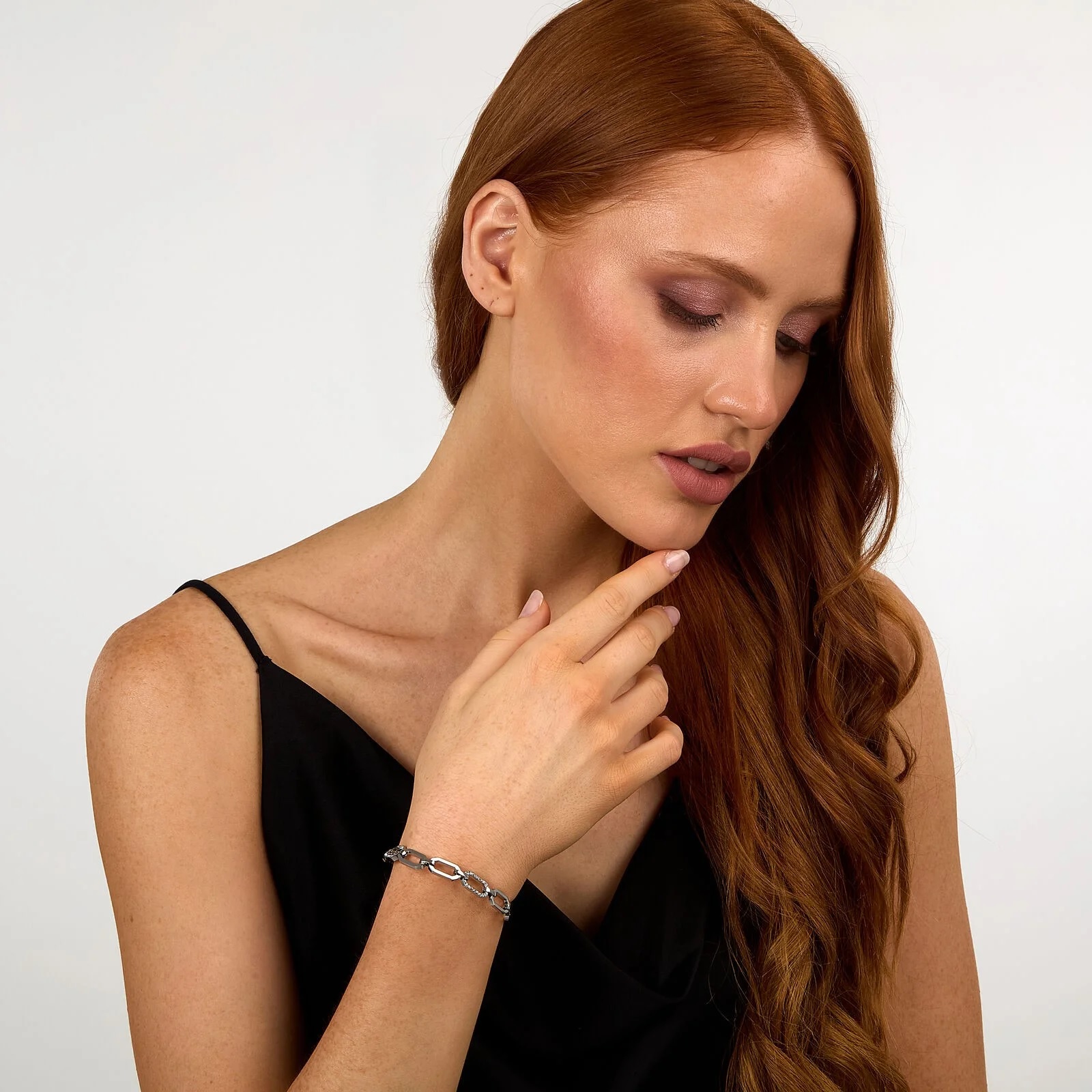 ΒΡΑΧΙΟΛΙ Crystals KARL LAGERFELD από Ανοξείδωτο Ατσάλι με Πέτρες Ζιργκόν KLAYC31 - 3