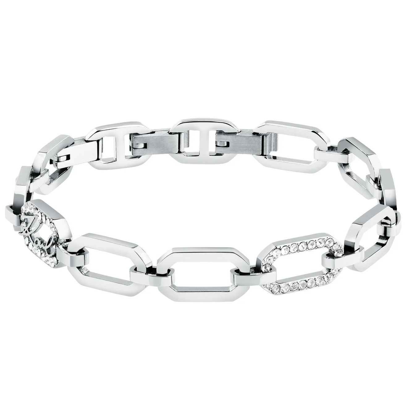 ΒΡΑΧΙΟΛΙ Crystals KARL LAGERFELD από Ανοξείδωτο Ατσάλι με Πέτρες Ζιργκόν KLAYC31 - 