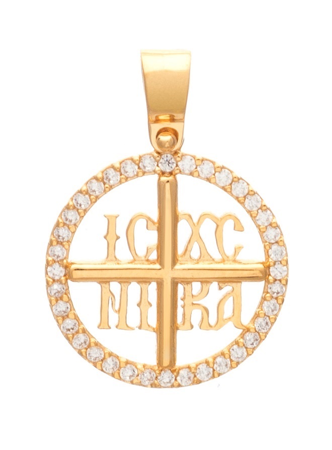 ΚΩΝΣΤΑΝΤΙΝΑΤΟ SENZIO Collection Κ14 Κίτρινο Χρυσό με Πέτρες Ζιργκόν KN011