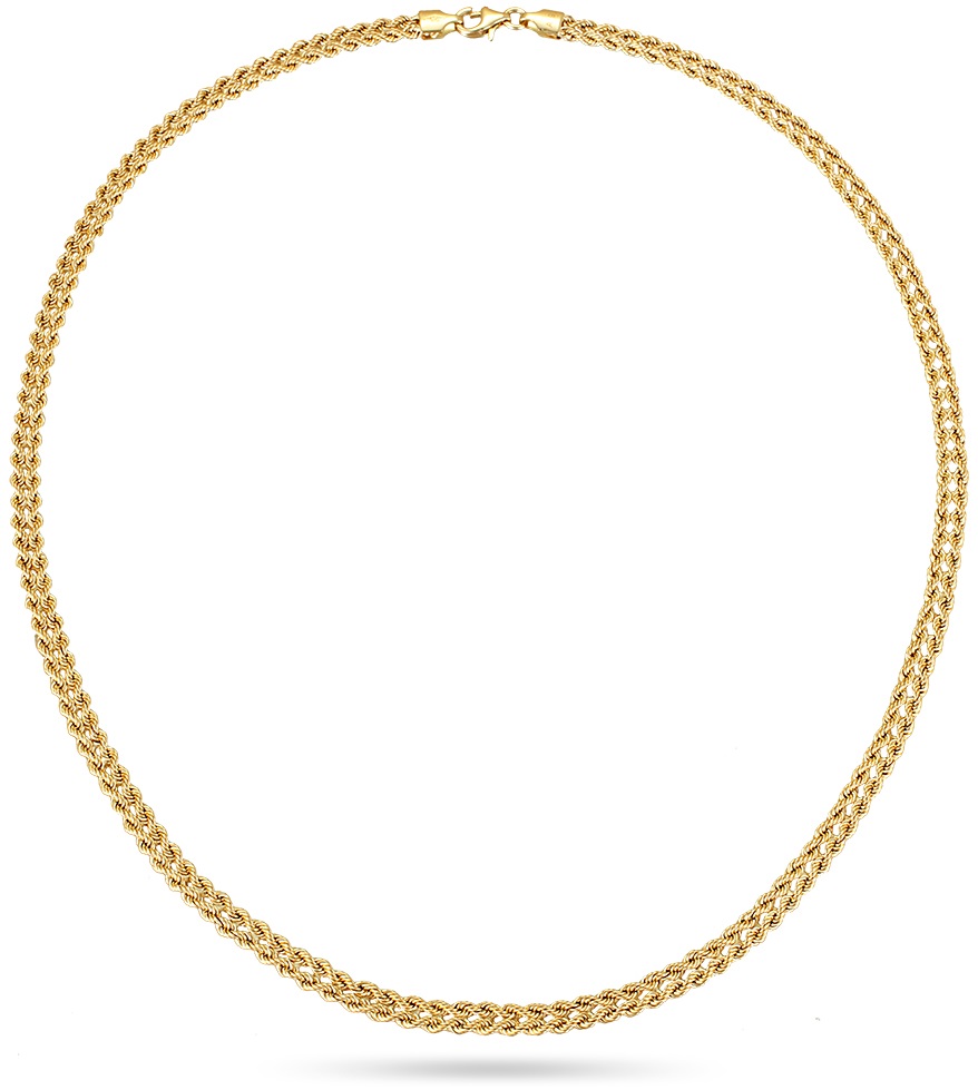 ΚΟΛΙΕ SENZIO Collection 14Κ Κίτρινο Χρυσό KOR401 - 1