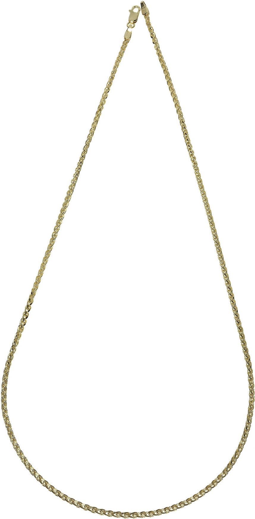 ΑΛΥΣΙΔΑ Λαιμού Palmie Hollow #2 Κ14 50cm Κίτρινο Χρυσό KPAL55-50 - 2