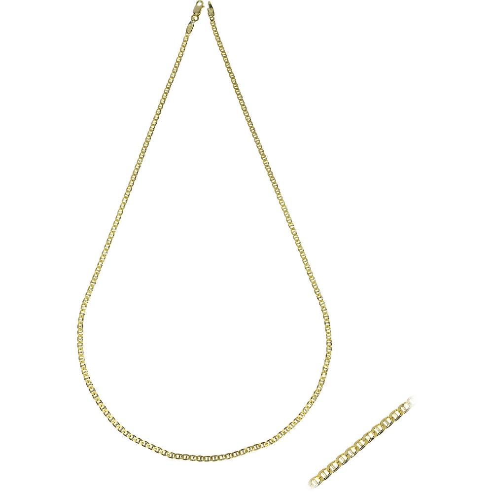ΑΛΥΣΙΔΑ Thita Gourmet Masif #3 Κ14 55cm Κίτρινο Χρυσό KTG60-55 - 3
