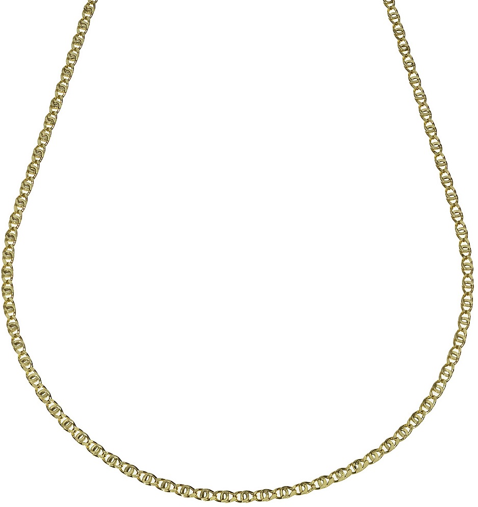 ΑΛΥΣΙΔΑ Tiger Hollow 14Κ 55cm Κίτρινο Χρυσό KTIG80-55 - 3