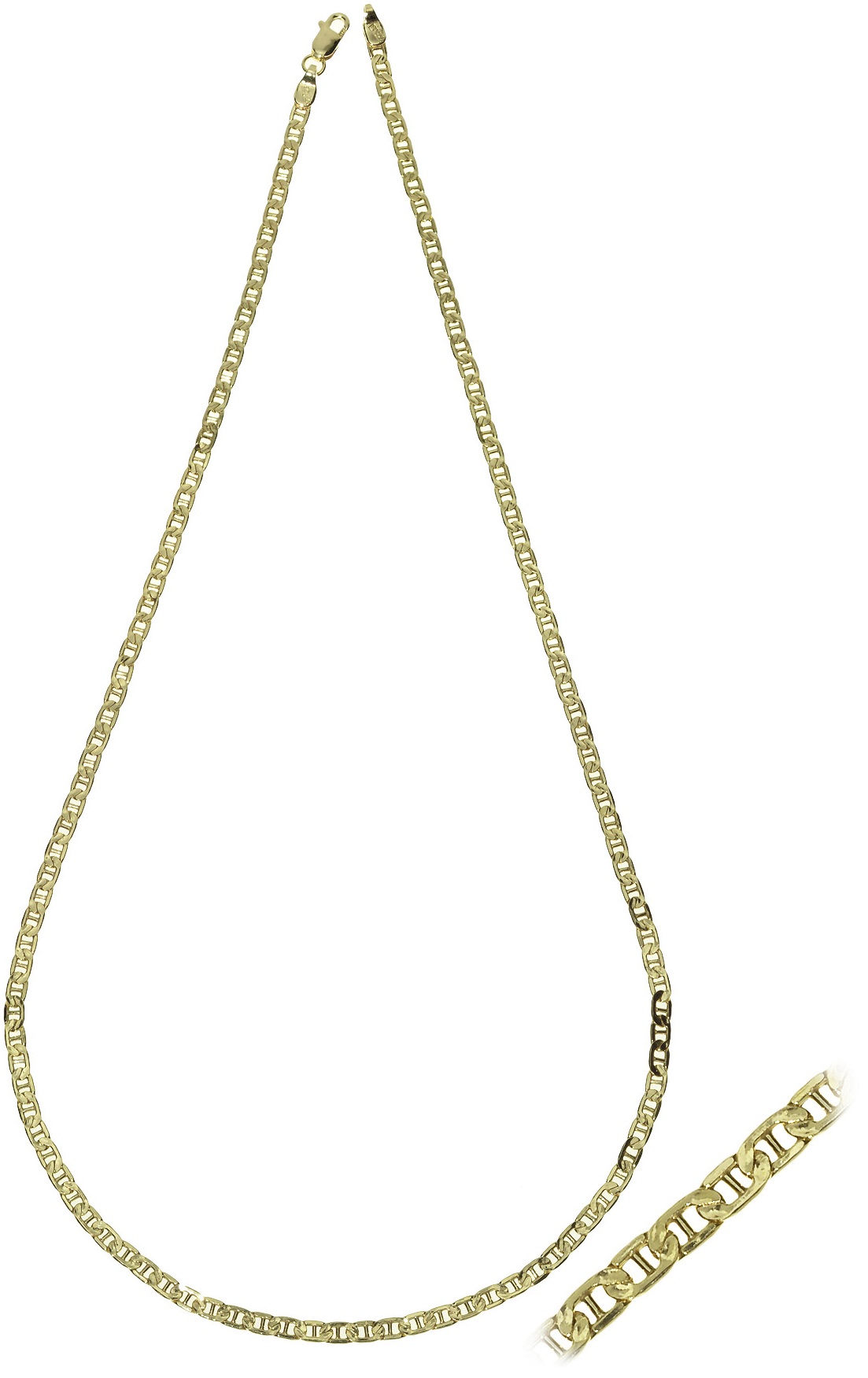 ΑΛΥΣΙΔΑ Thita Plake Hollow #2 Κ14 55cm Κίτρινο Χρυσό KTP90-55 - 1