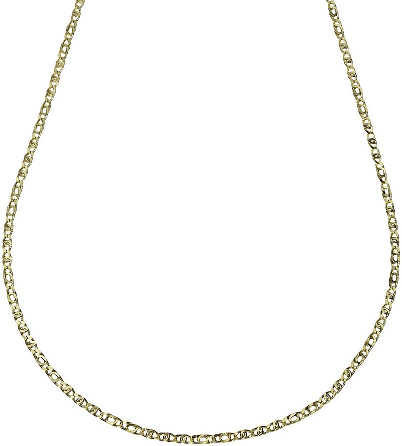 CHAIN for Neck Tiger Perdika Hollow K14 50cm Yellow Gold KTT80-50 - 3