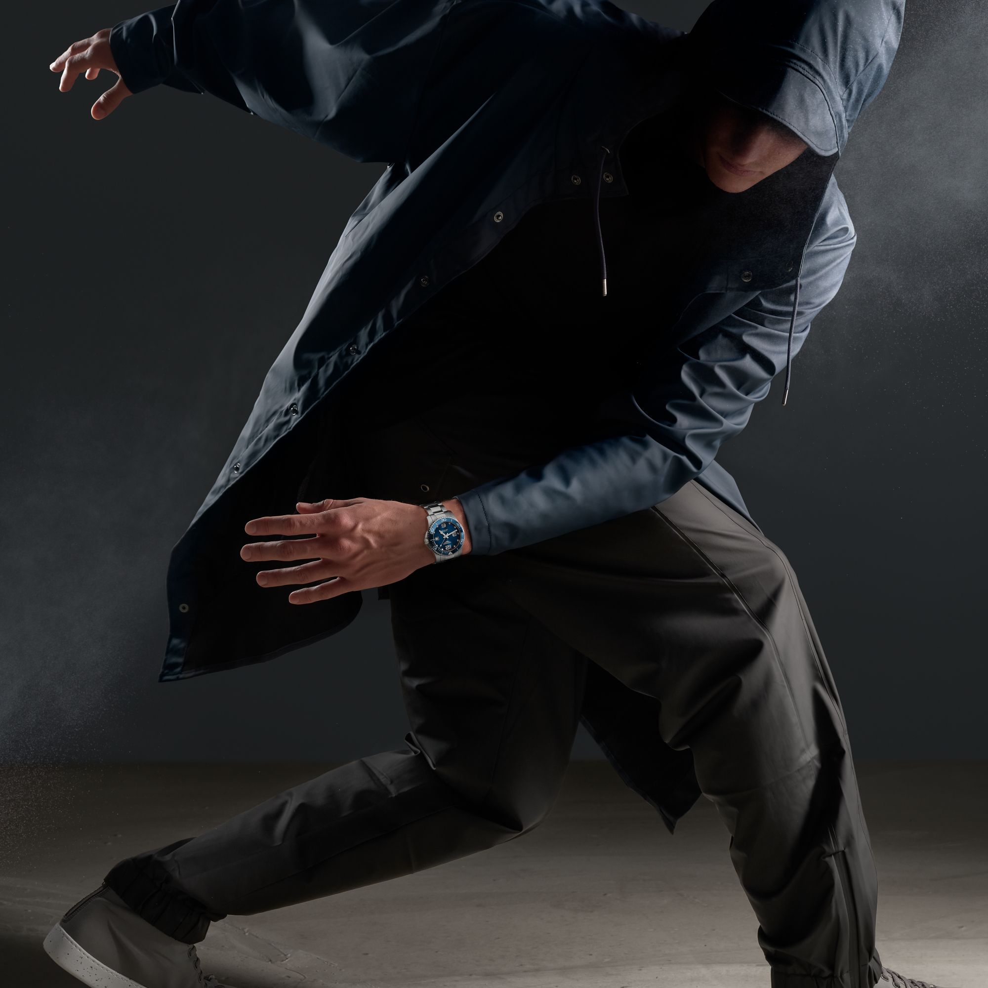 LONGINES Hydro Conquest Ceramic Automatic 41mm Silver Stainless Steel Bracelet L37814966 - 6