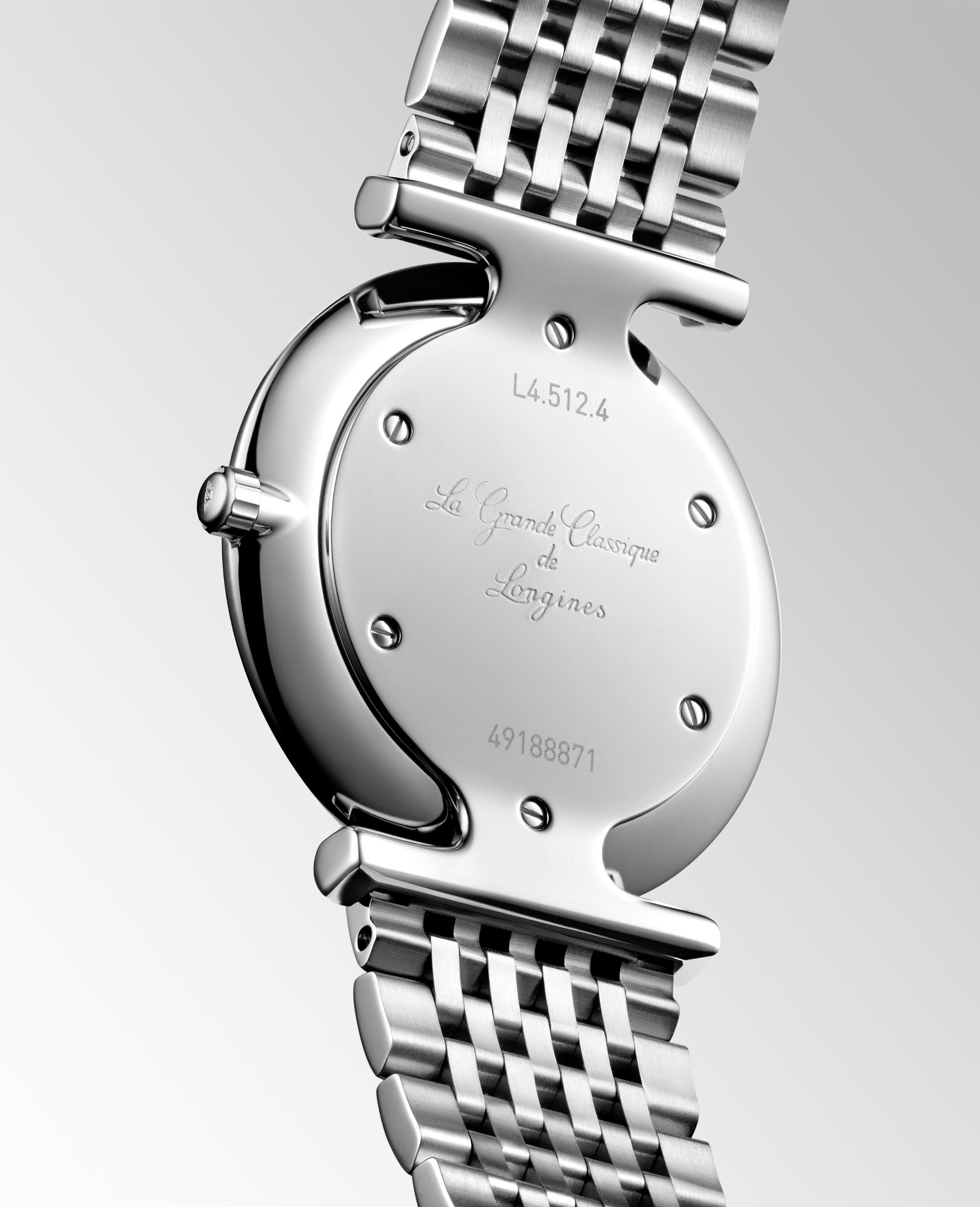 LONGINES La Grande Classique Diamonds 29mm Silver Stainless Steel Bracelet L45124706 - 3