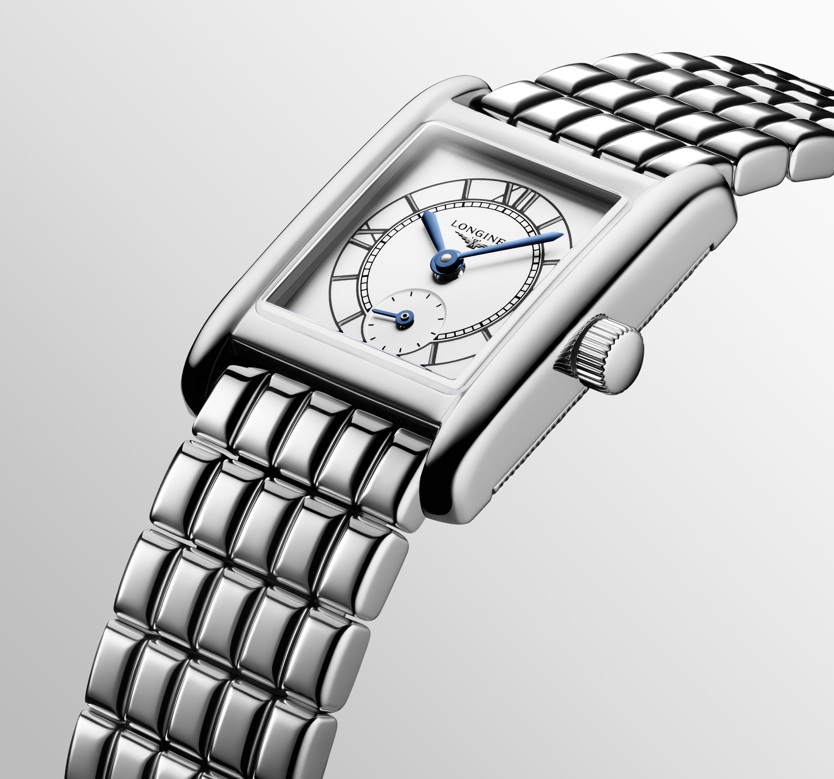 LONGINES Mini DolceVita White Dial 21,50 x 29,00mm Silver Stainless Steel Bracelet L52004756 - 6