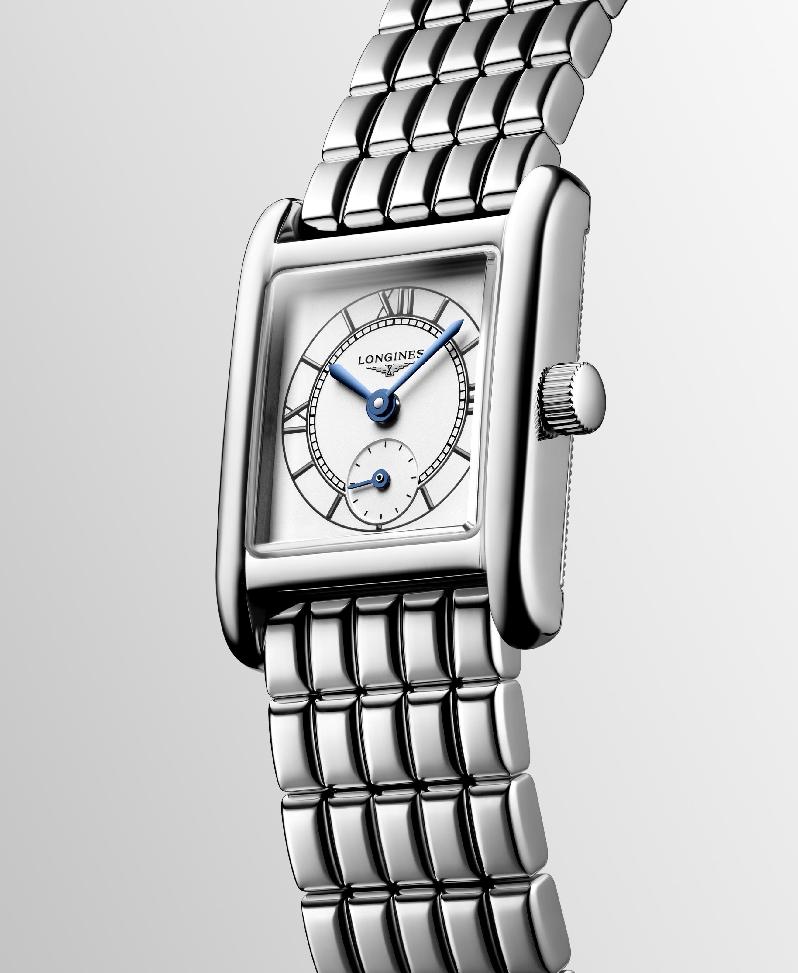 LONGINES Mini DolceVita White Dial 21,50 x 29,00mm Silver Stainless Steel Bracelet L52004756 - 5