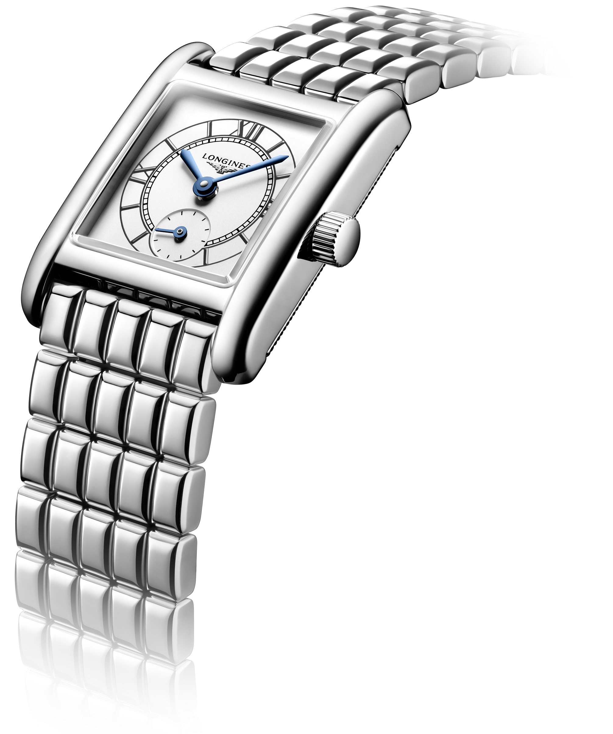 LONGINES Mini DolceVita White Dial 21,50 x 29,00mm Silver Stainless Steel Bracelet L52004756 - 3