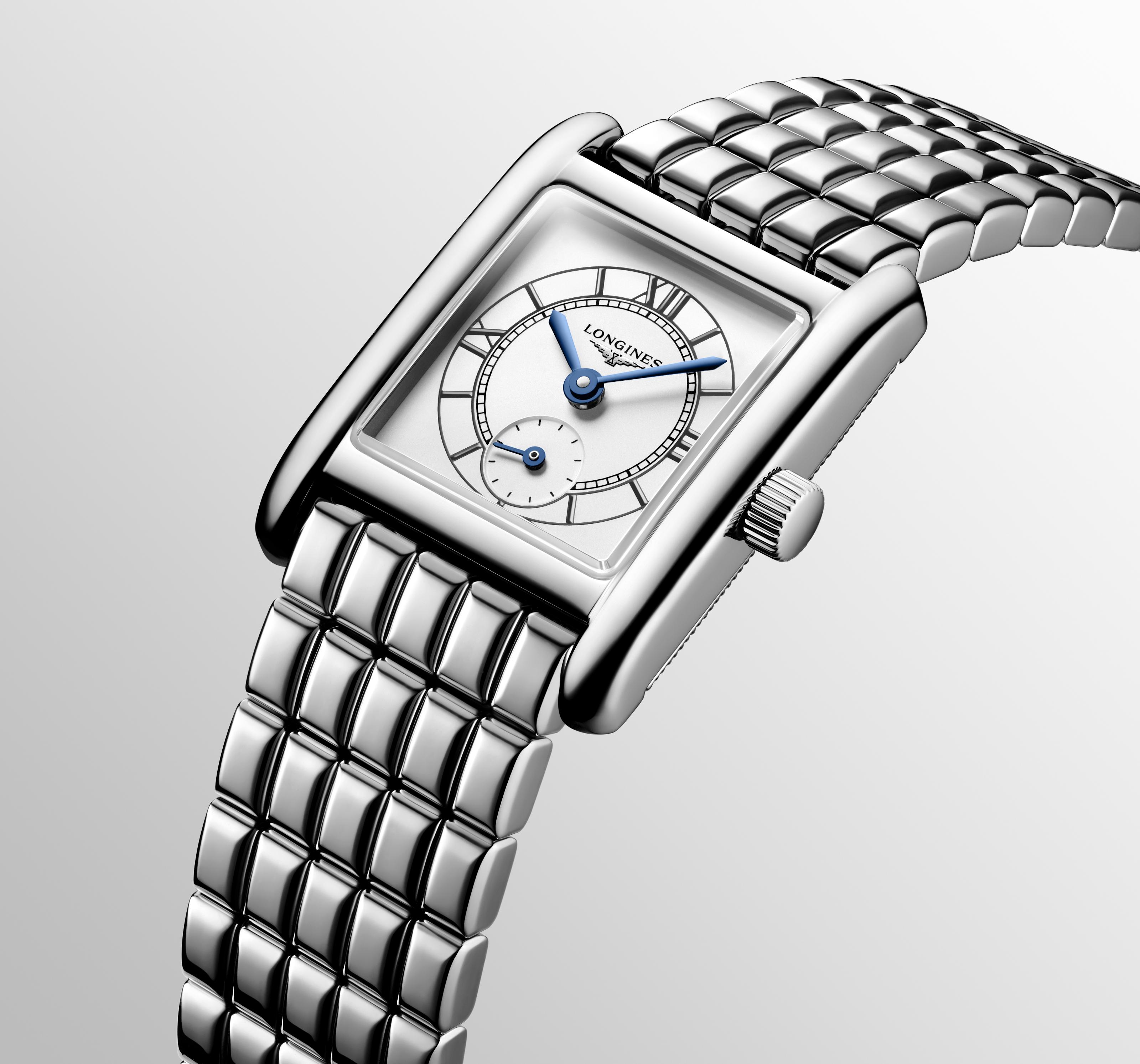 LONGINES Mini DolceVita White Dial 21,50 x 29,00mm Silver Stainless Steel Bracelet L52004756 - 4