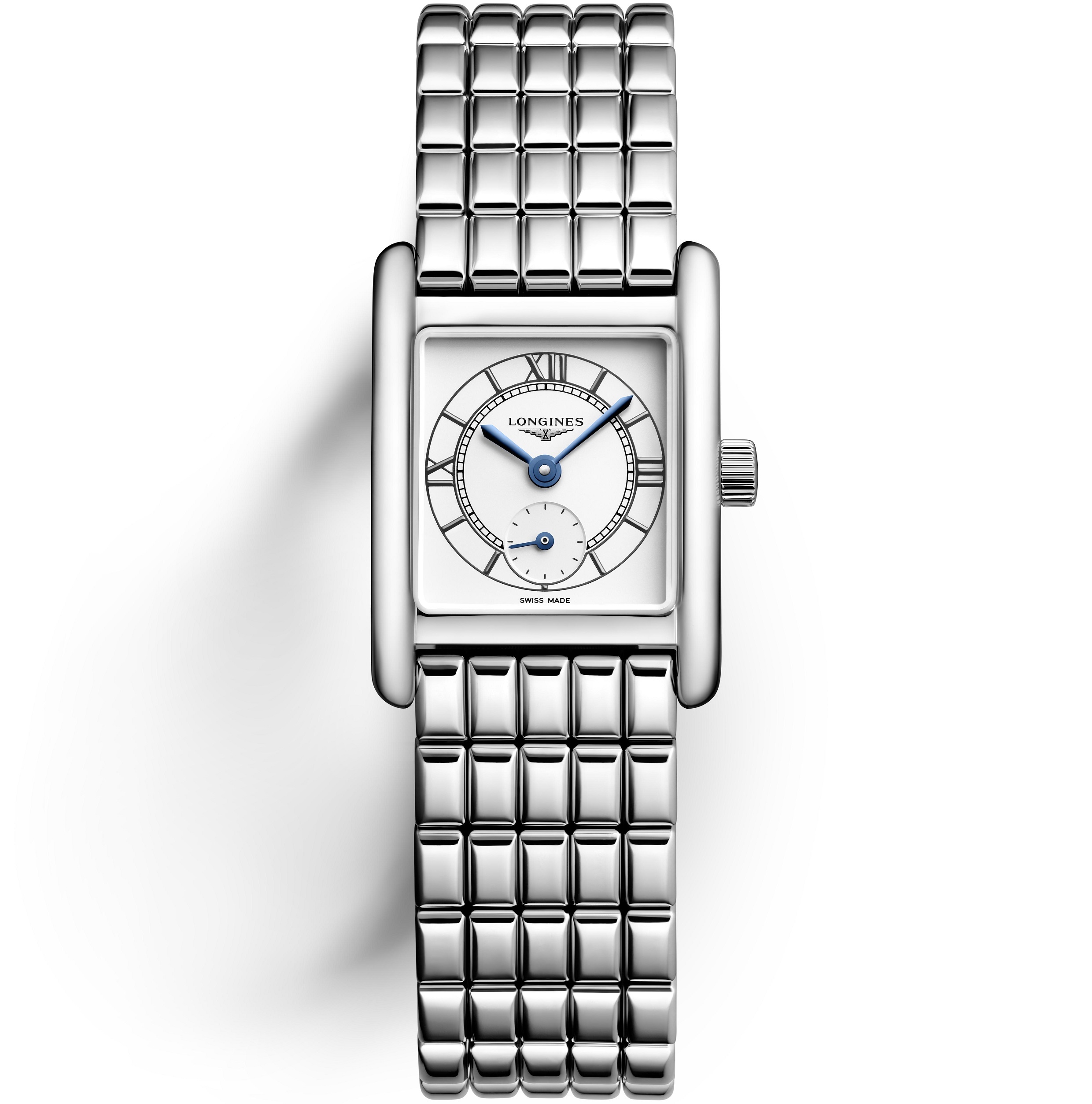LONGINES Mini DolceVita White Dial 21,50 x 29,00mm Silver Stainless Steel Bracelet L52004756 - 