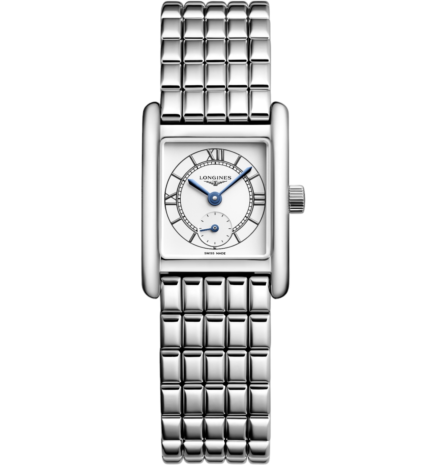 LONGINES Mini DolceVita White Dial 21,50 x 29,00mm Silver Stainless Steel Bracelet L52004756 - 