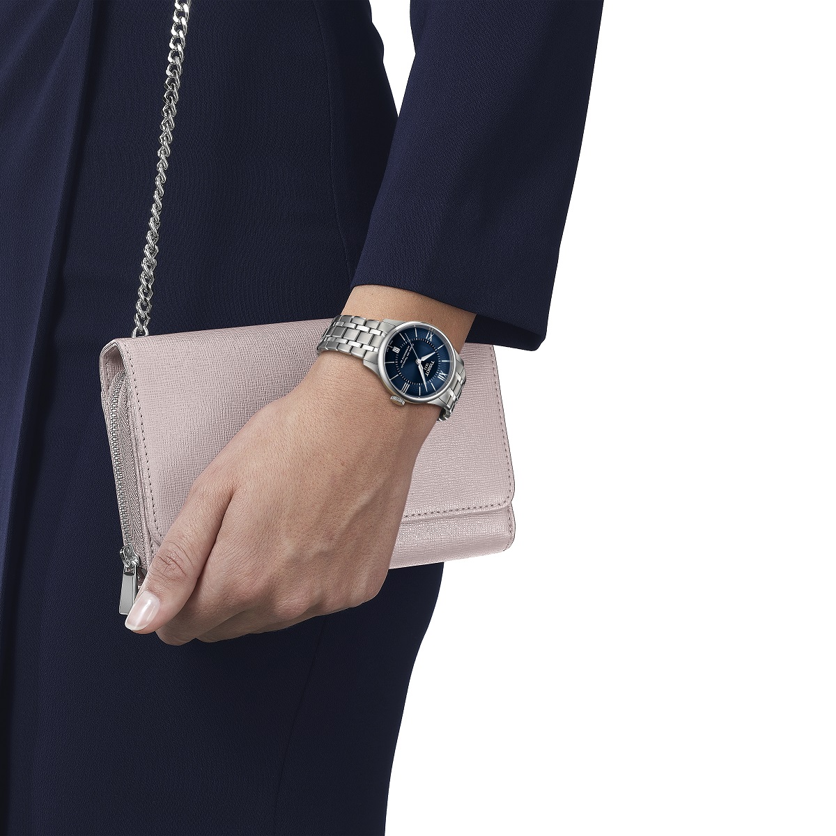 TISSOT Chemin Des Tourelles Powermatic 80 Lady 34mm Silver Stainless Steel Bracelet T139.207.11.048.00 - 6