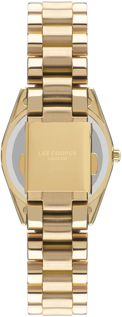 LEE COOPER 478 Ladies Silver Dial 34mm Gold Stainless Steel Bracelet LC07478.130 - 